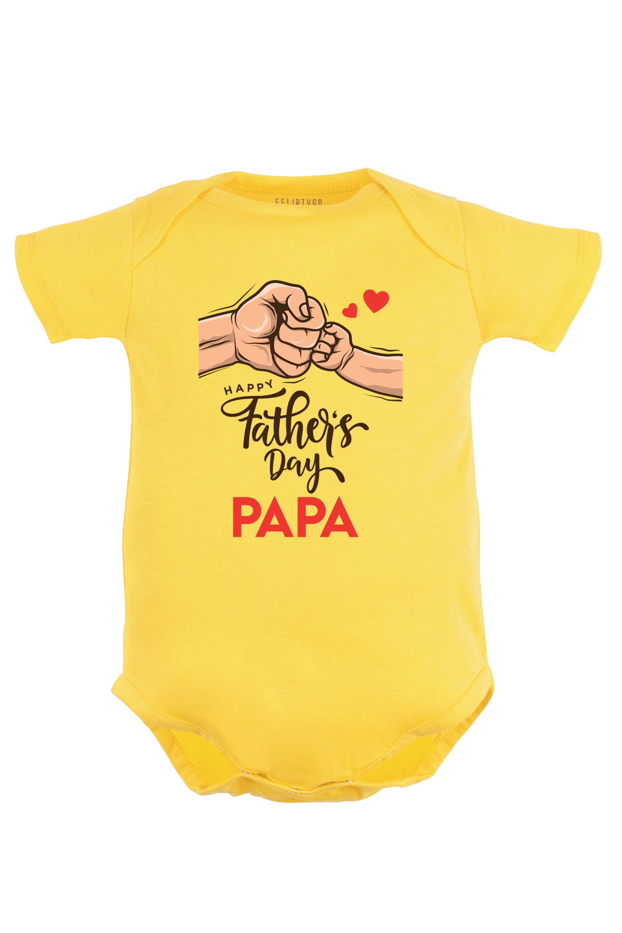 Happy Father's Day Papa Baby Romper | Onesies