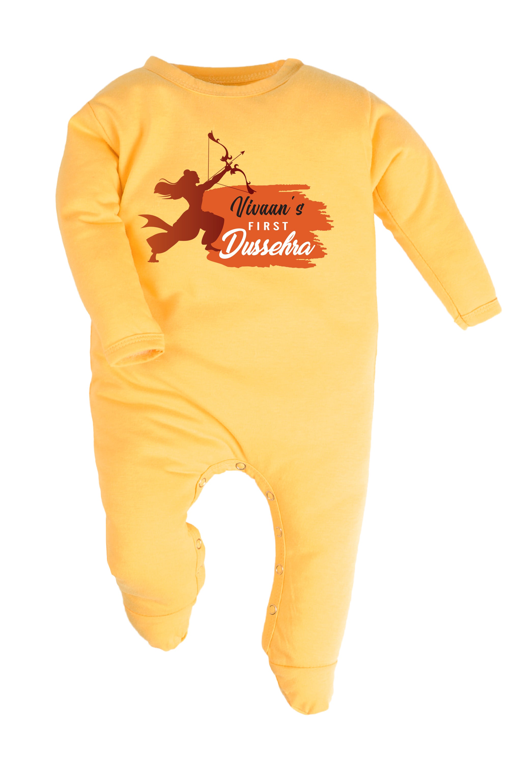 My First Dussehra Baby Romper | Onesies w/ Custom Name