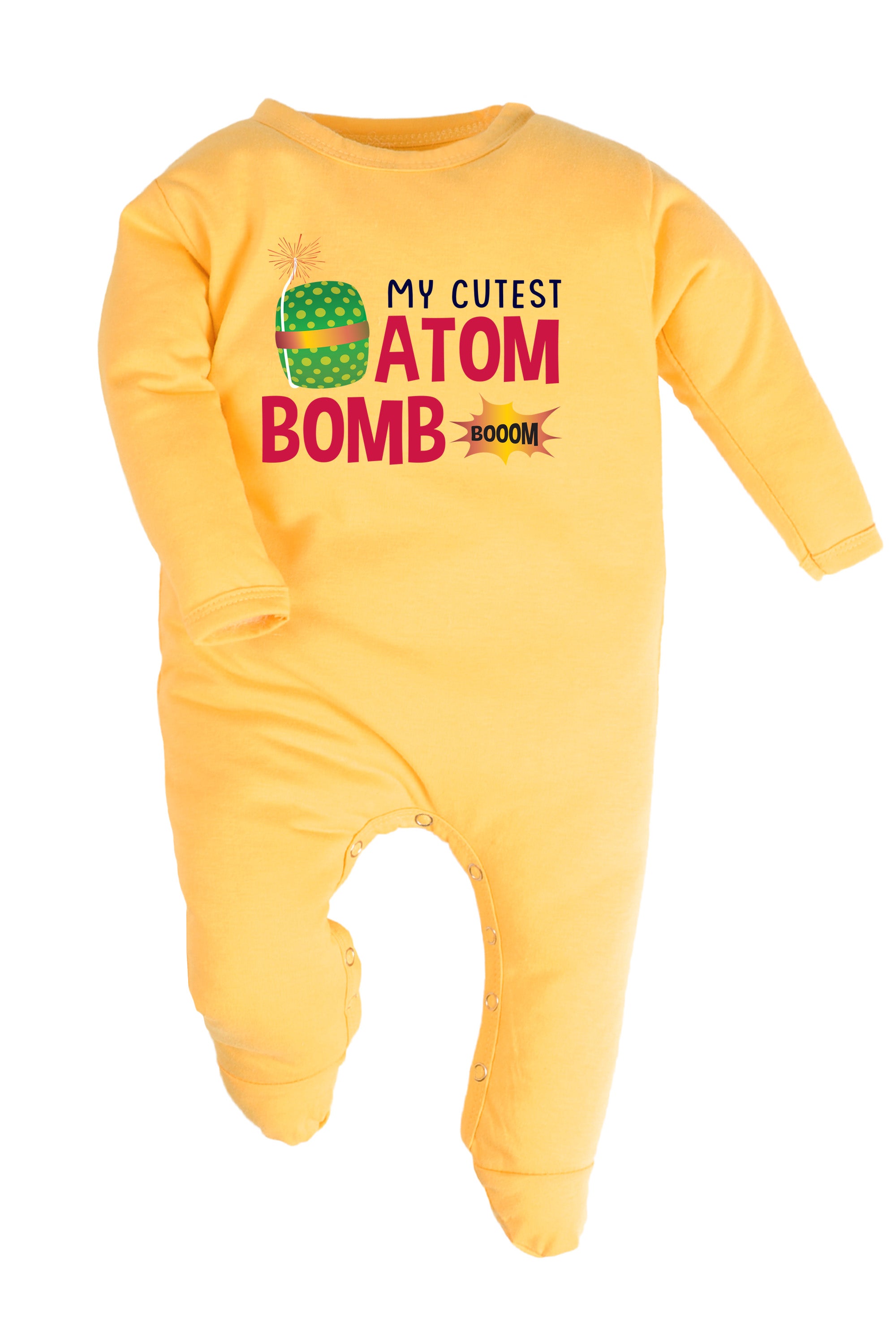 My Cutest Atom Bomb Baby Romper | Onesies