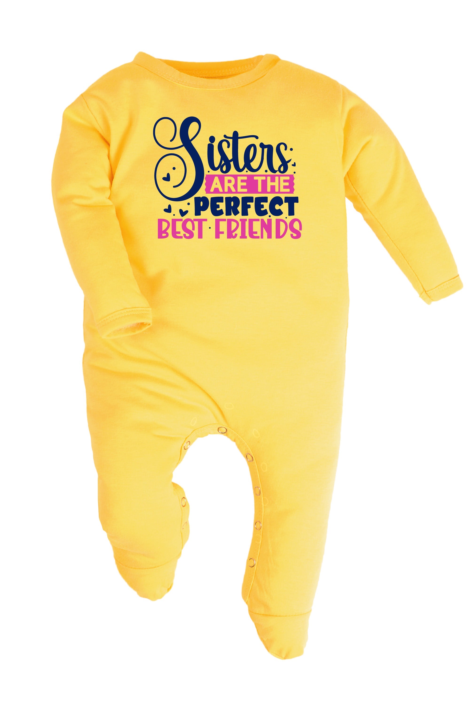 Sisters Are The Perfect Best Friends Baby Romper | Onesies