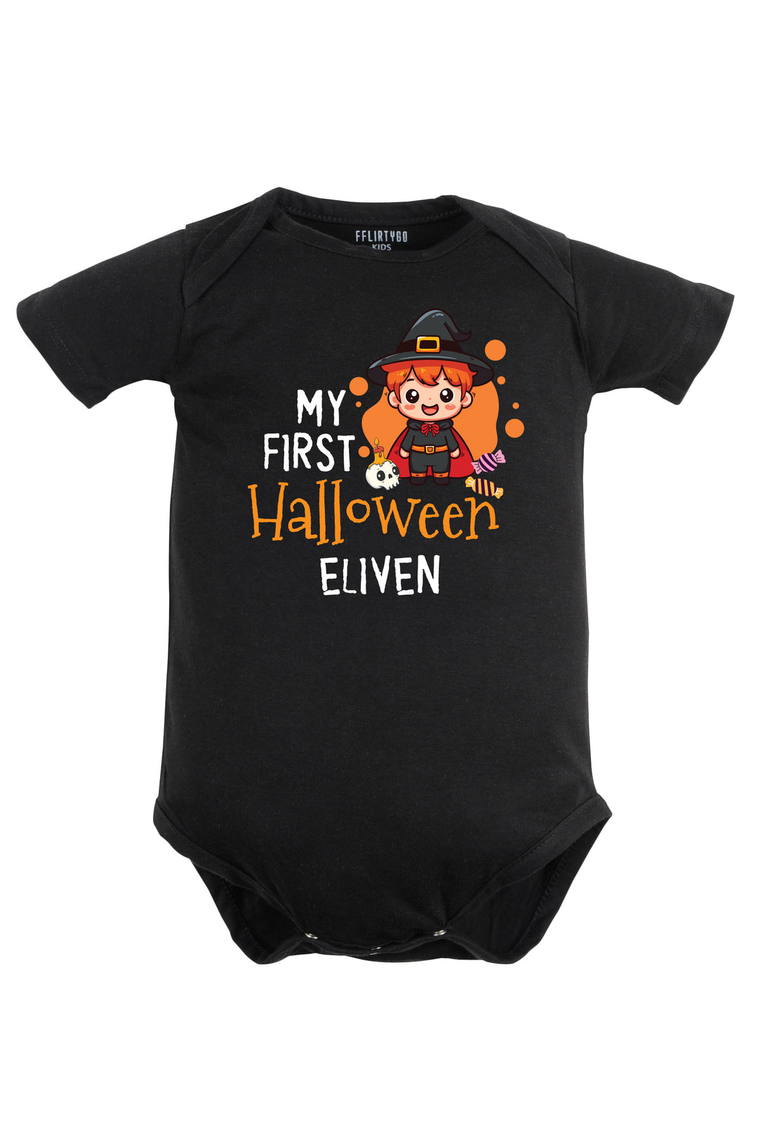 My First Halloween Baby Romper | Onesies w/ Custom Name