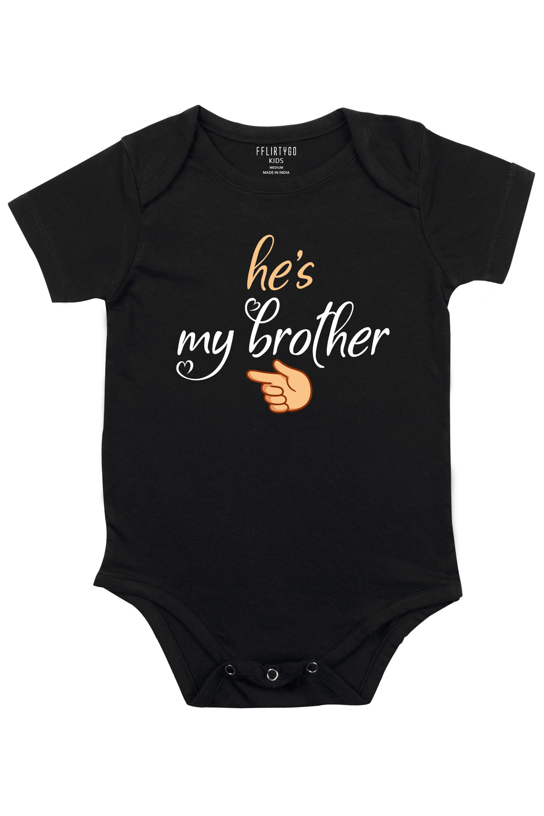 He Is My Brother Baby Romper | Onesies