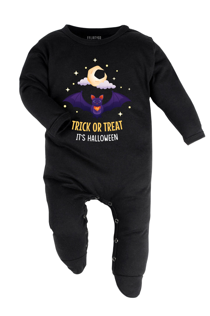 Trick Or Treat It's Halloween Baby Romper | Onesies