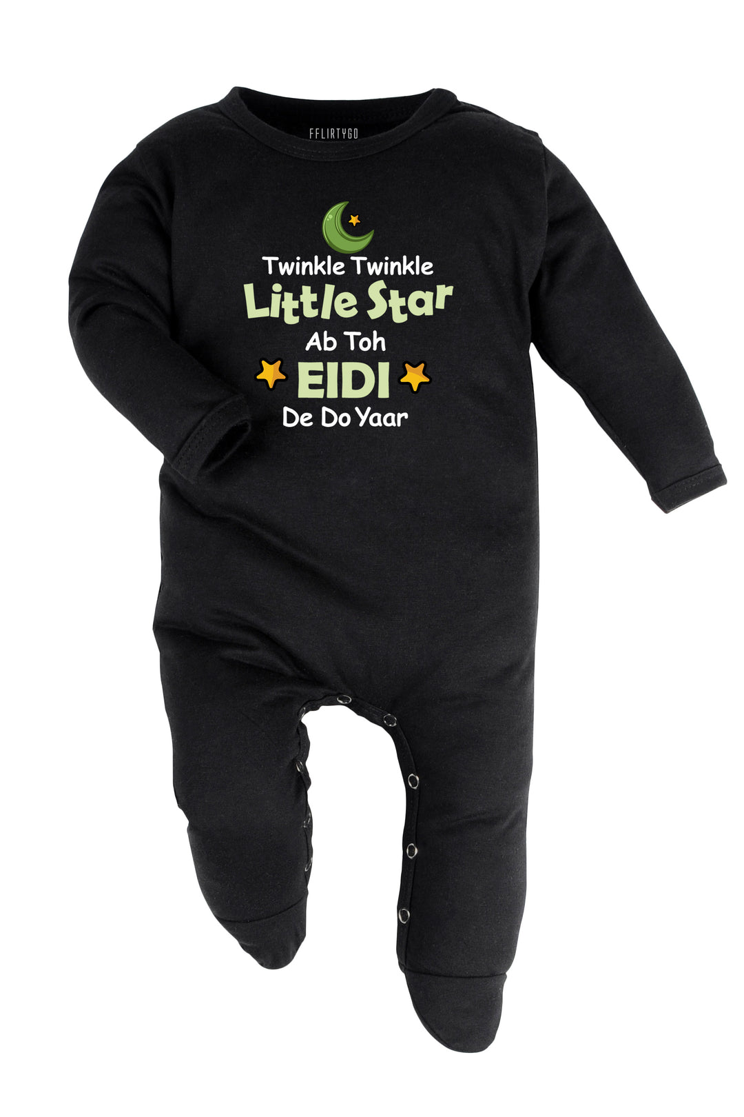 Twinkle Twinkle Little Star - Ab Toh Eidi De Do Yaar Baby Romper | Onesies