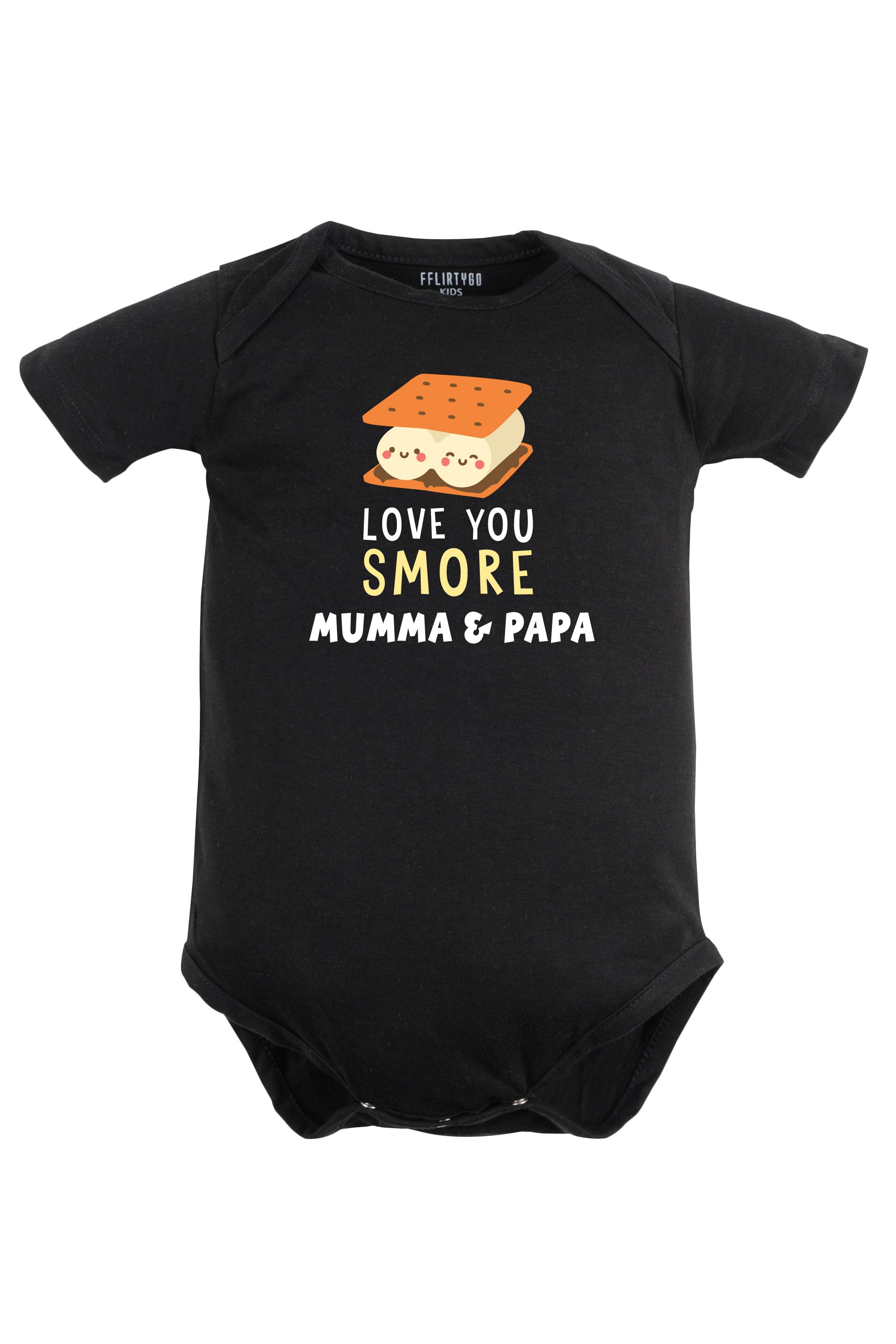 Love You Smore Mumma & Papa Baby Romper | Onesies