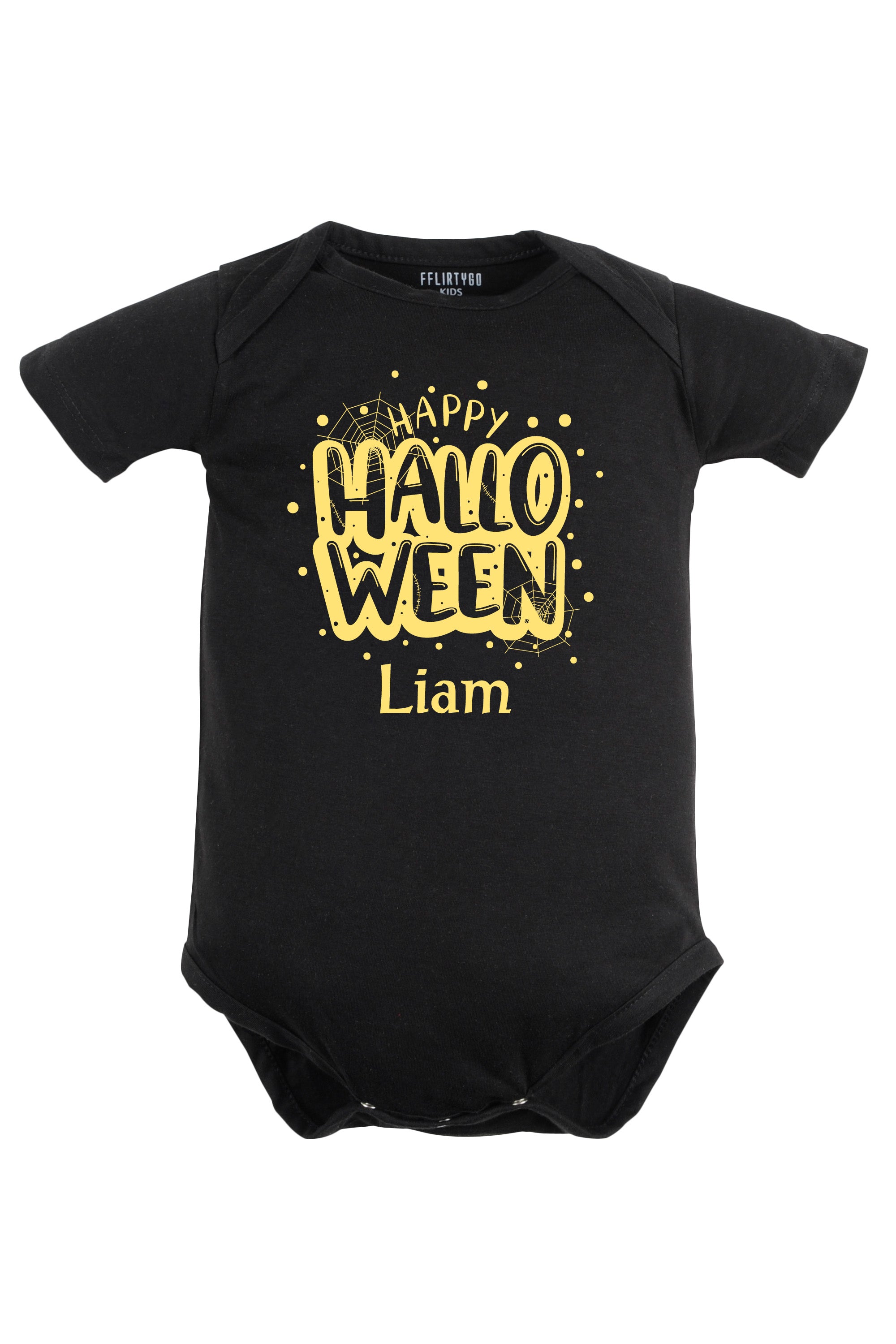 Happy Halloween Baby Romper | Onesies w/ Custom Name