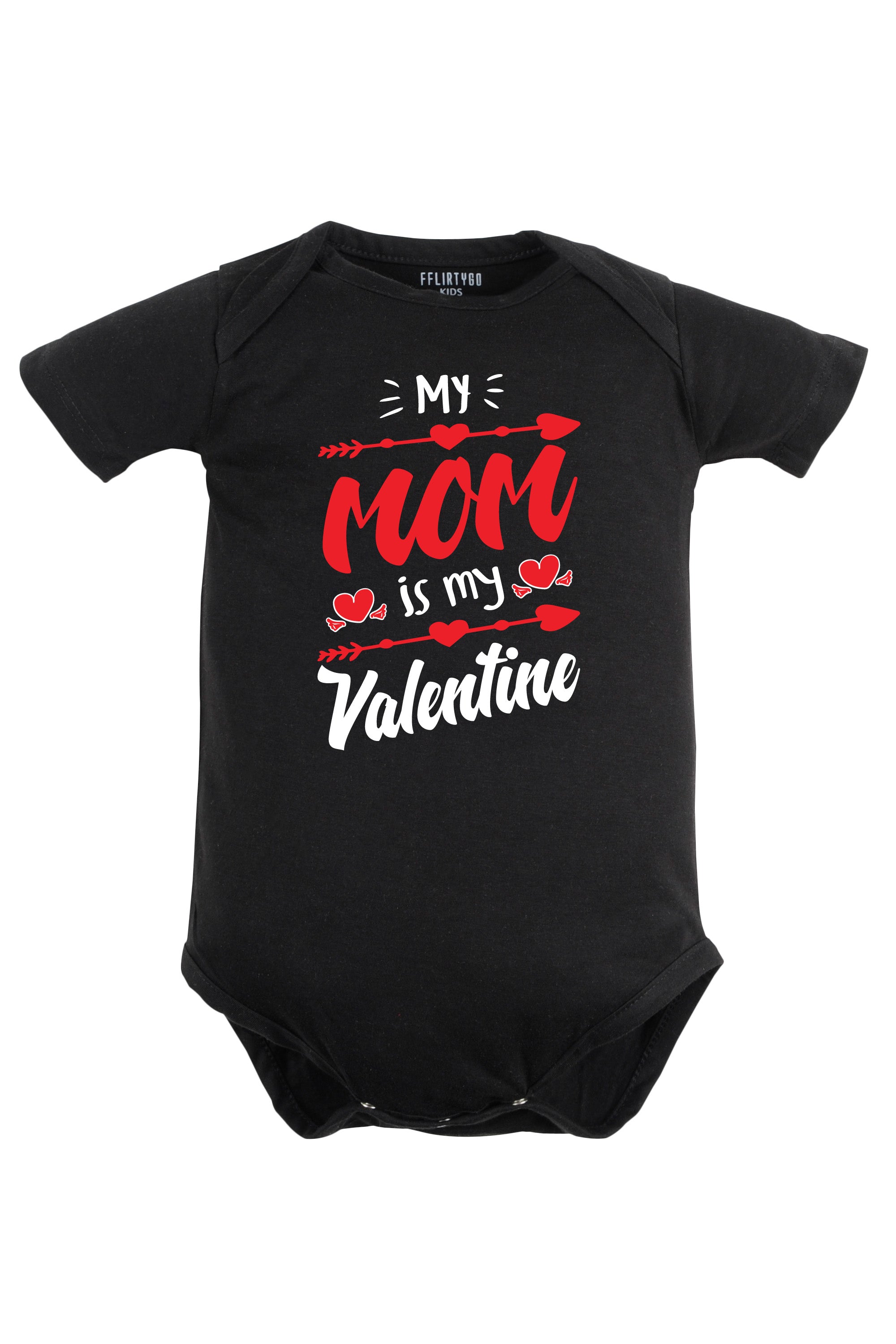 My Mom Is My Valentine Baby Romper | Onesies