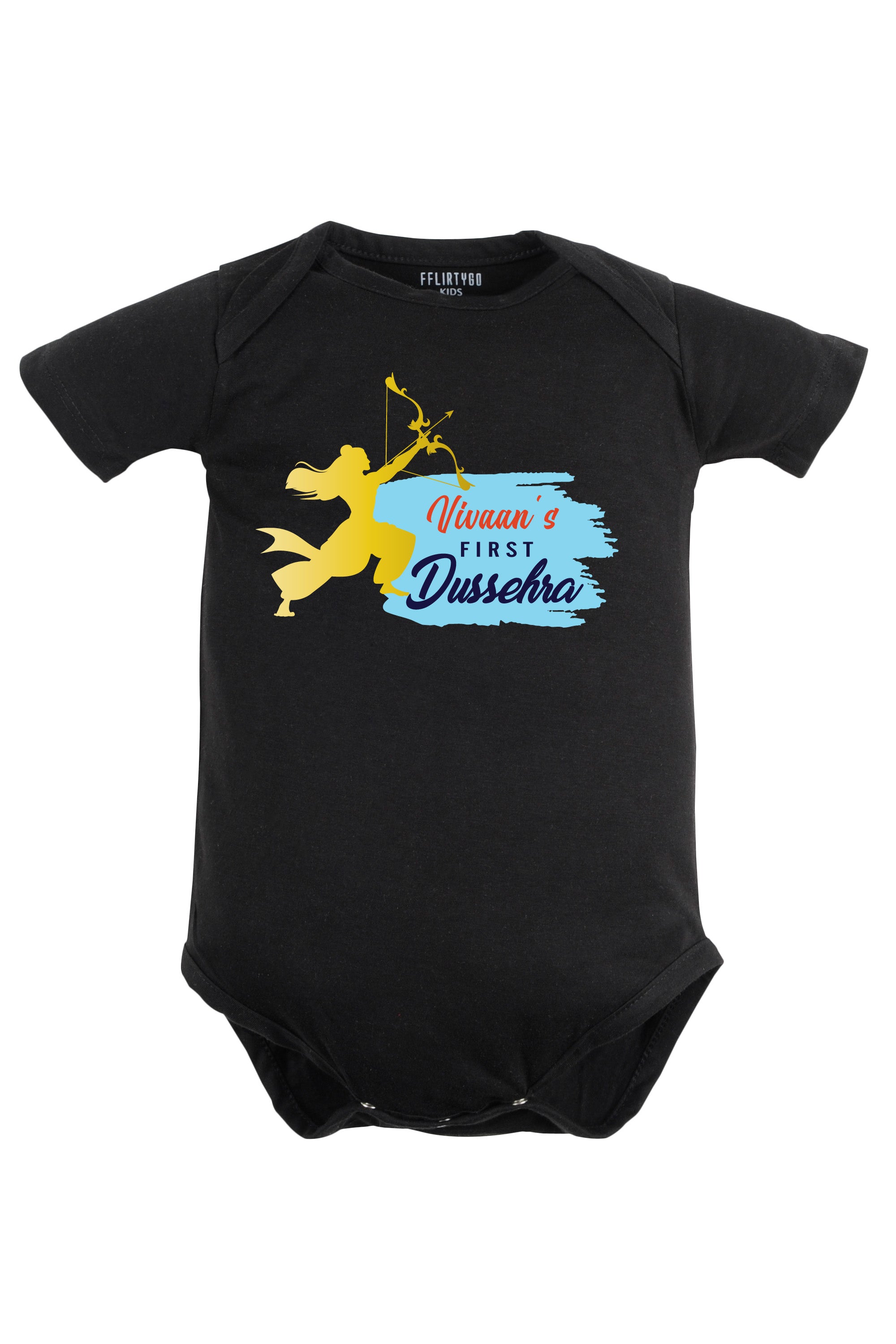 My First Dussehra Baby Romper | Onesies w/ Custom Name