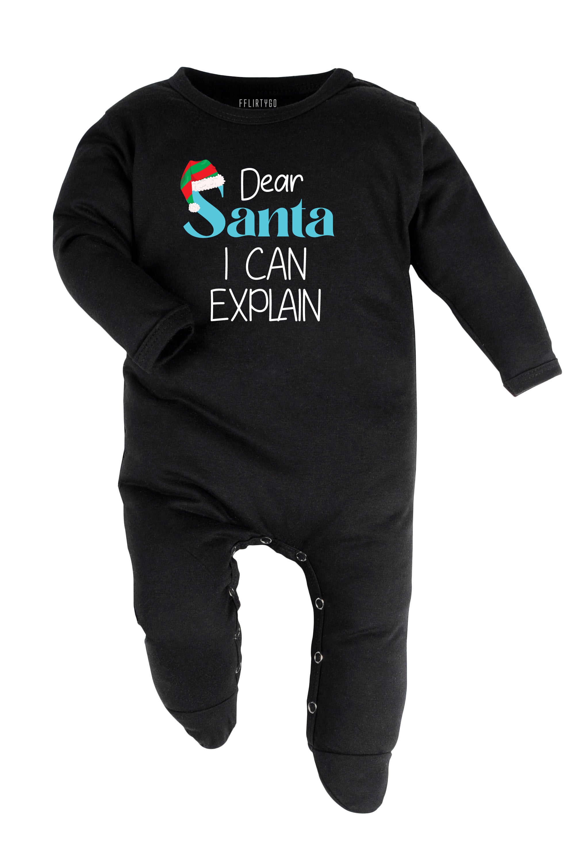 Dear Santa I Can Explain Baby Romper | Onesies