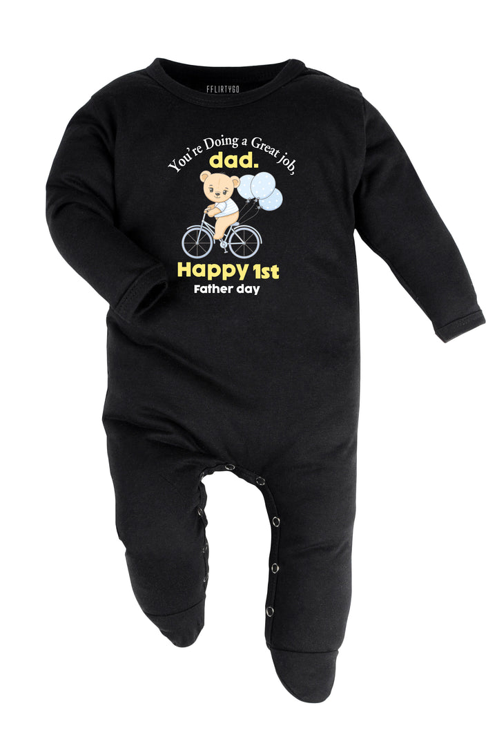 You're Doing A Great Job Dad Baby Romper | Onesies