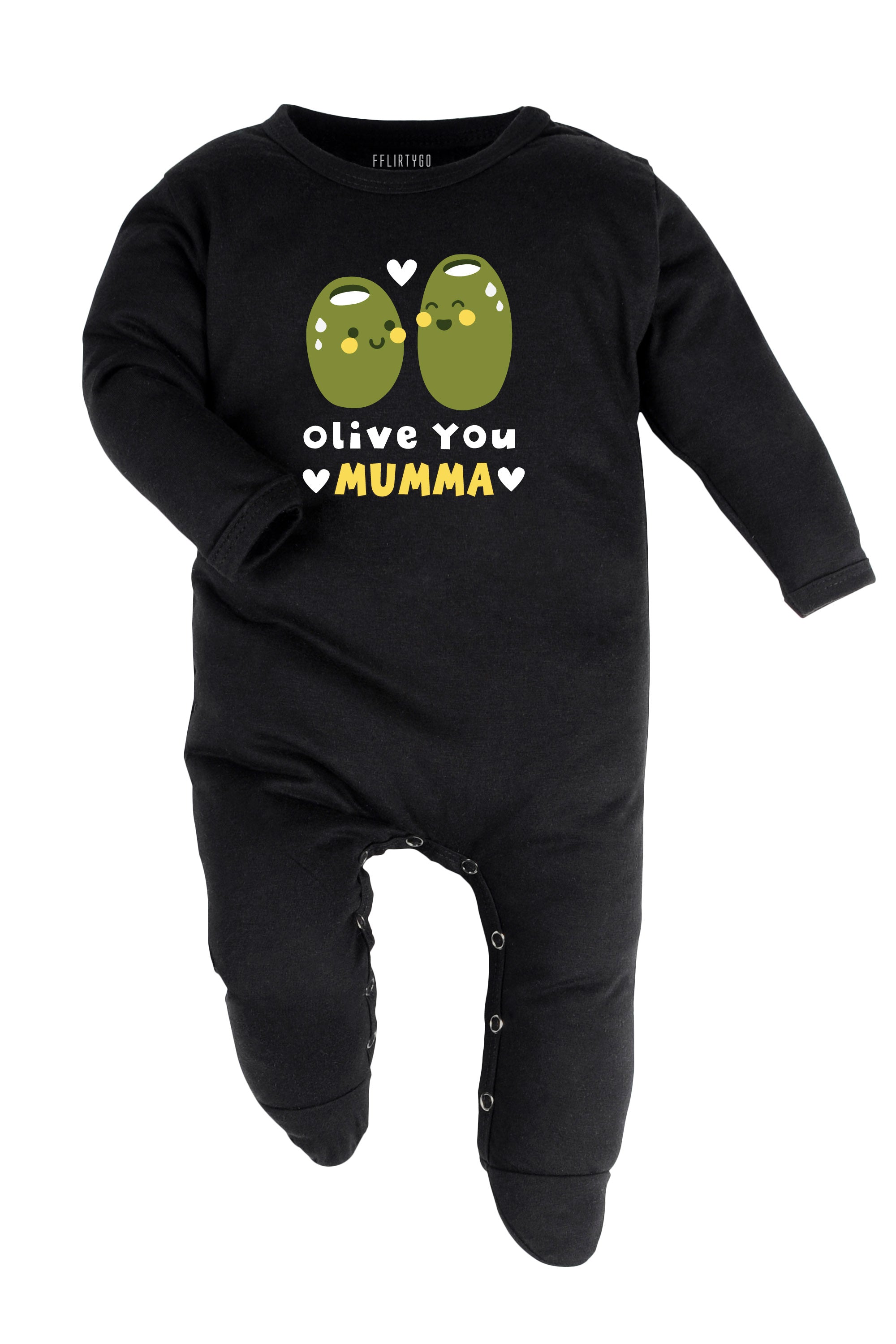 Olive You Mumma Baby Romper | Onesies