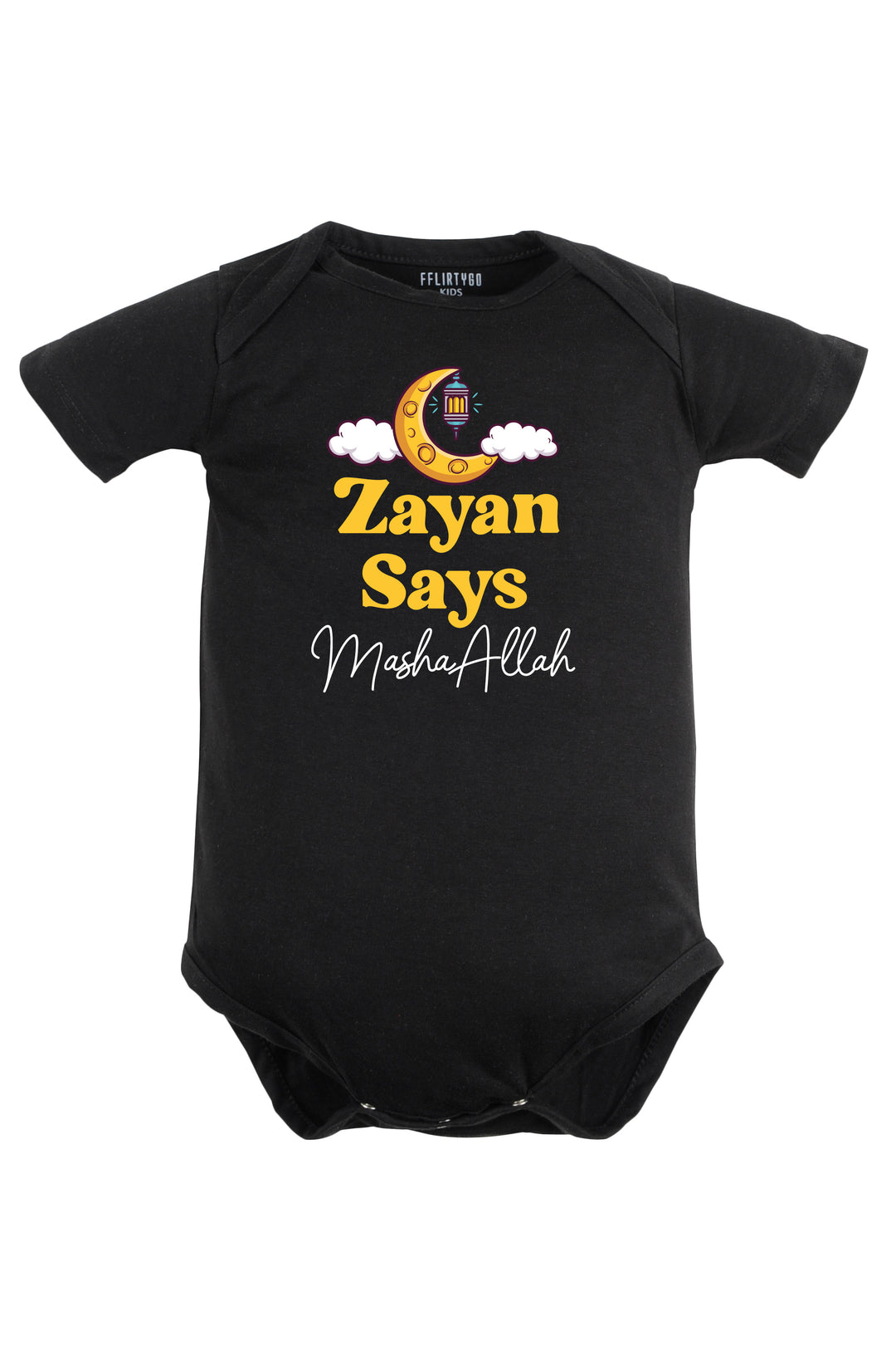 Say MashaAllah Baby Romper | Onesies w/ Custom Name