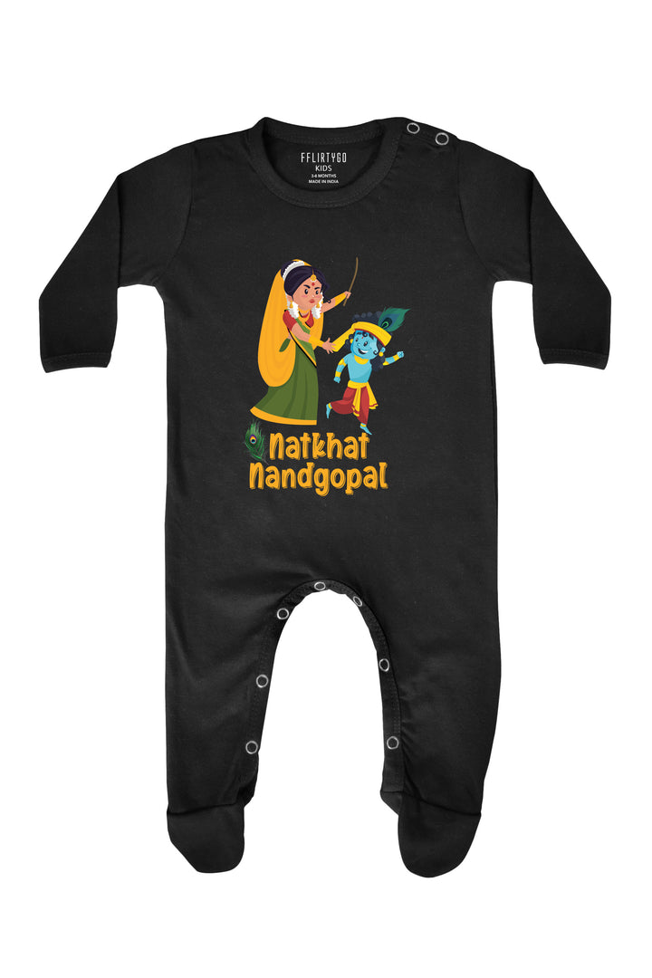 Natkhat Nandgopal Baby Romper | Onesies