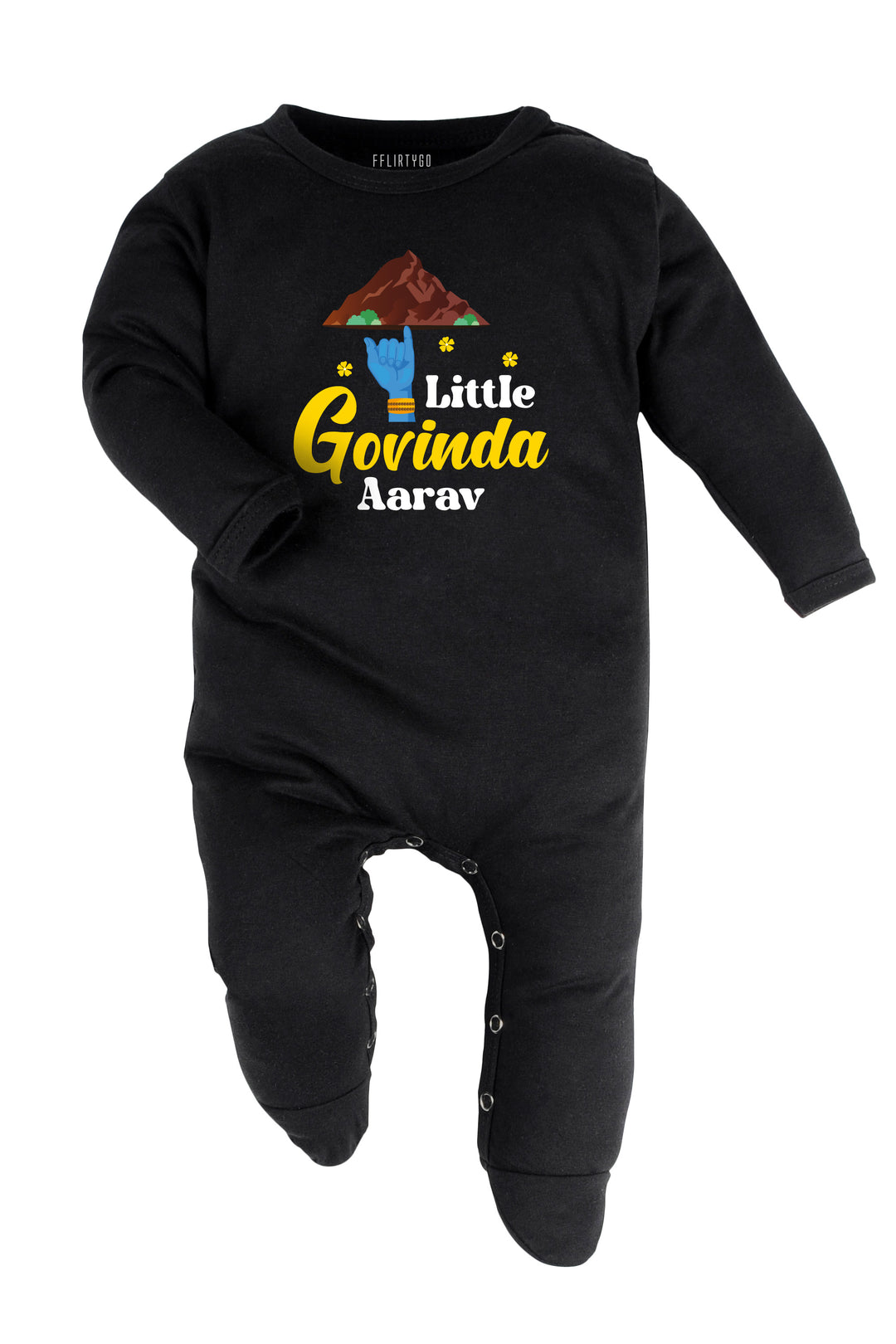 Little Govinda Baby Romper | Onesies w/ Custom Name