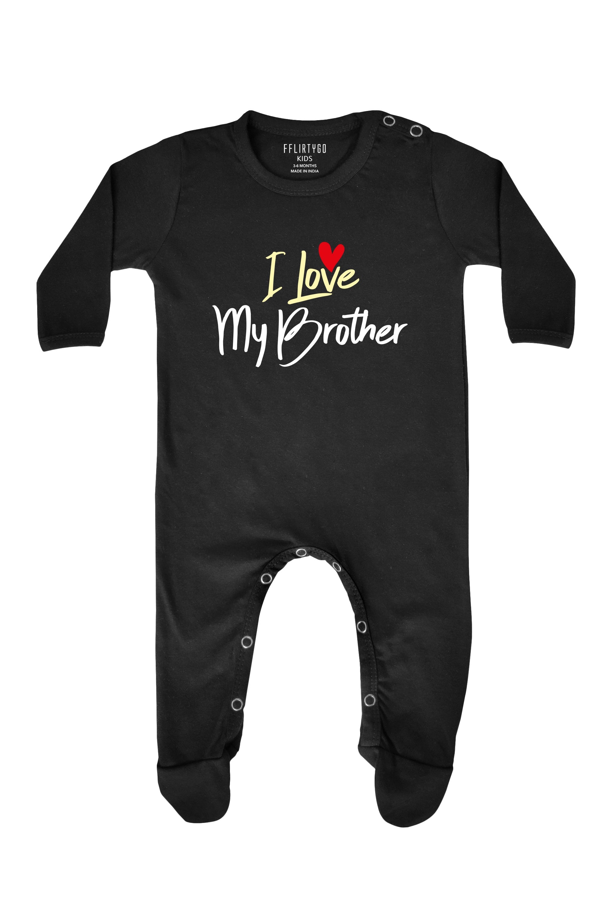 I Love My Brother Baby Romper | Onesies