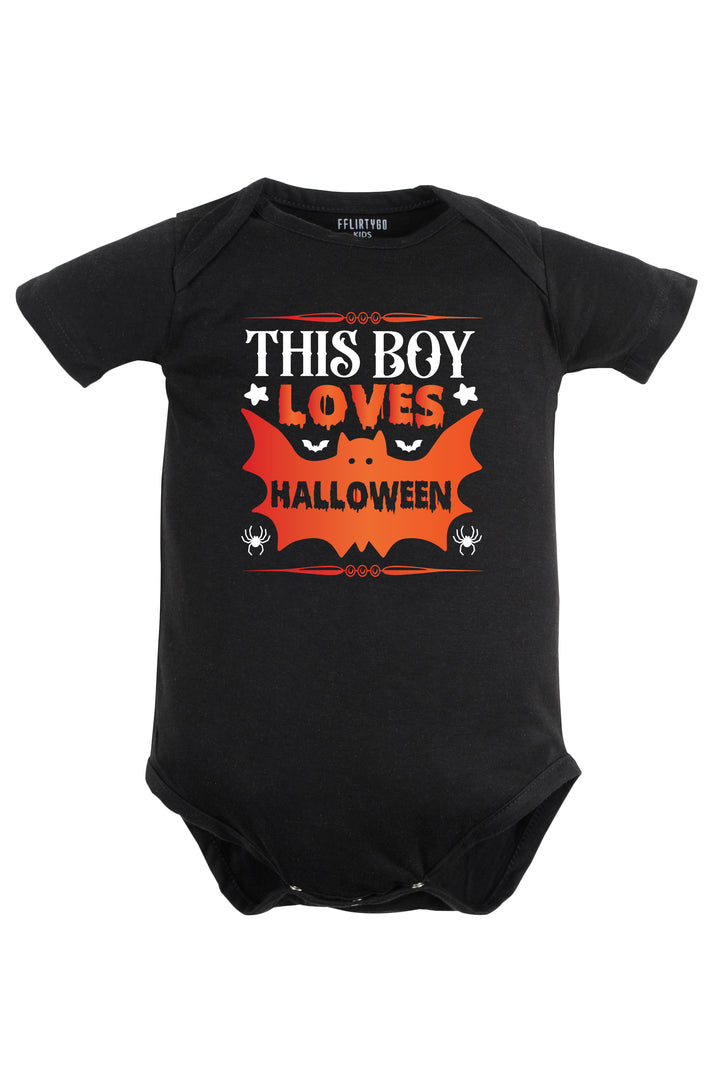 This Boy Loves Halloween Baby Romper | Onesies