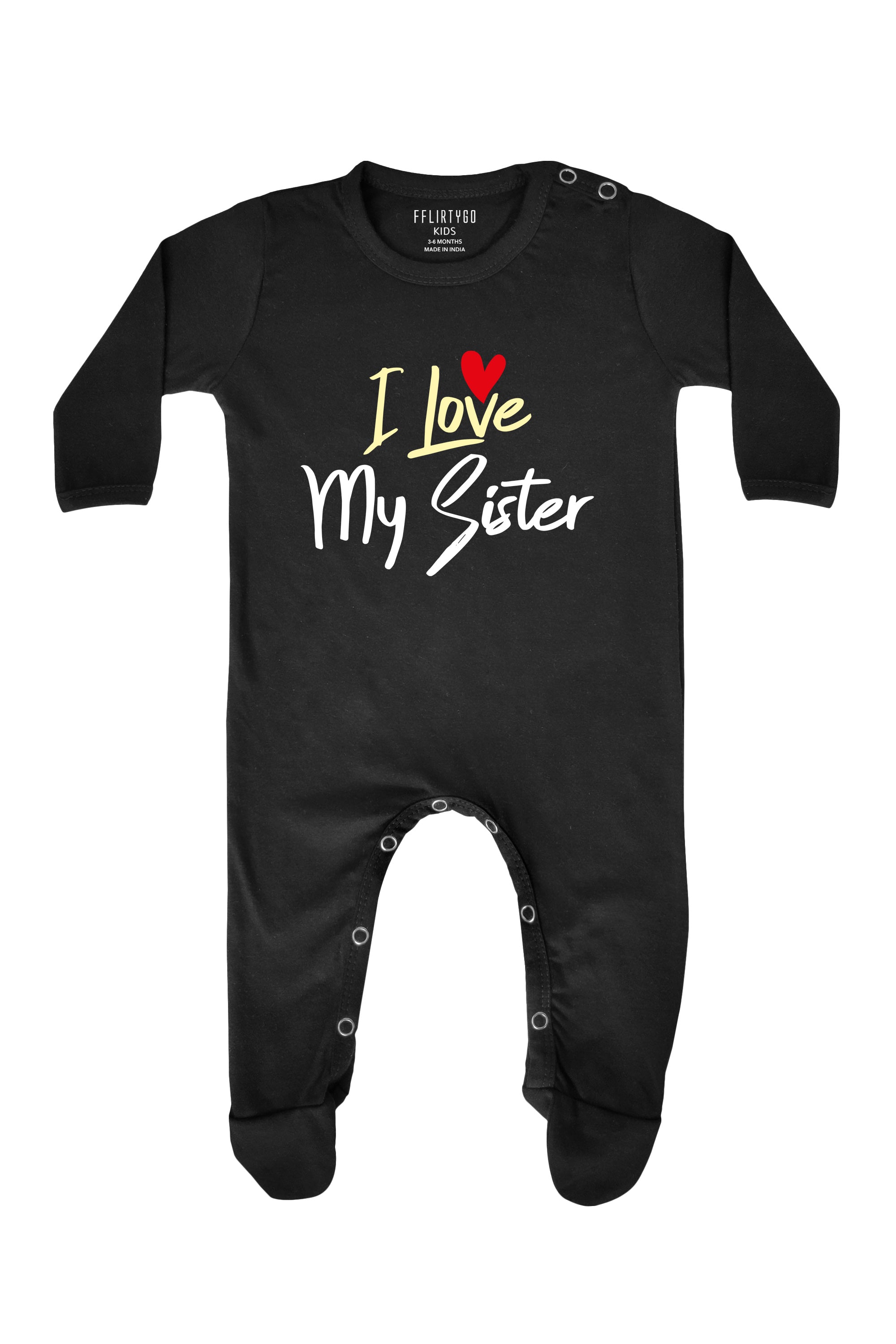 I Love My Sister Baby Romper | Onesies