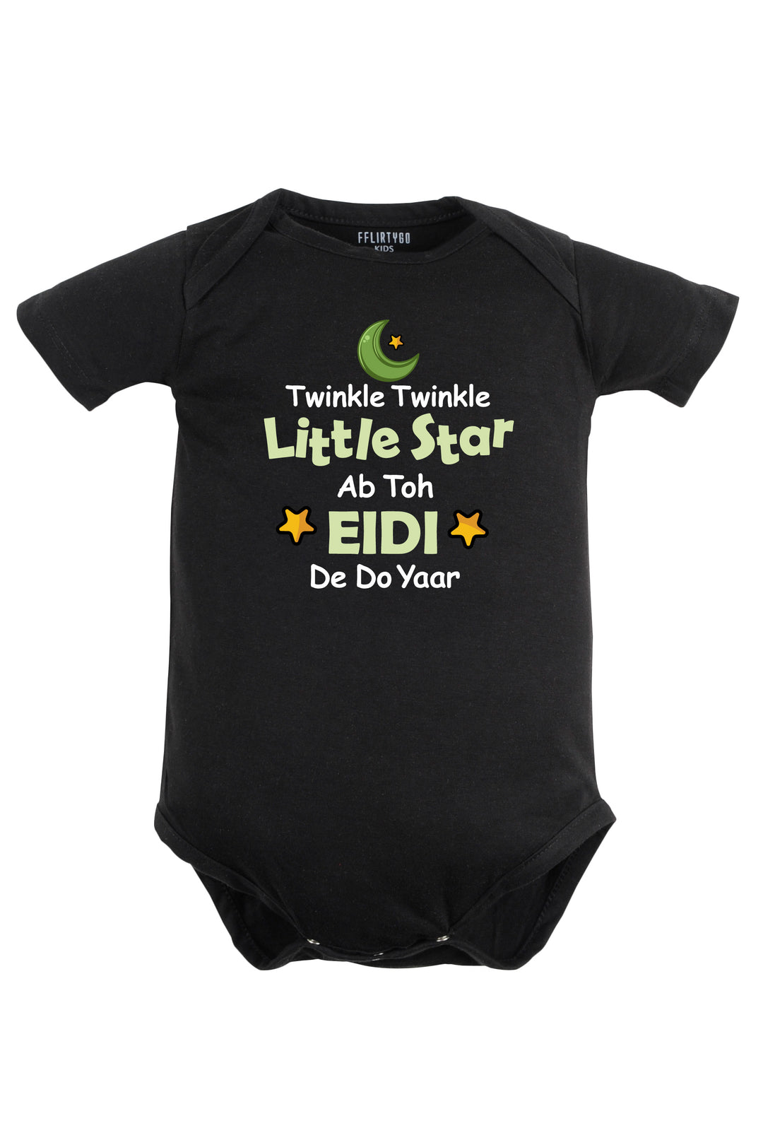 Twinkle Twinkle Little Star - Ab Toh Eidi De Do Yaar Baby Romper | Onesies