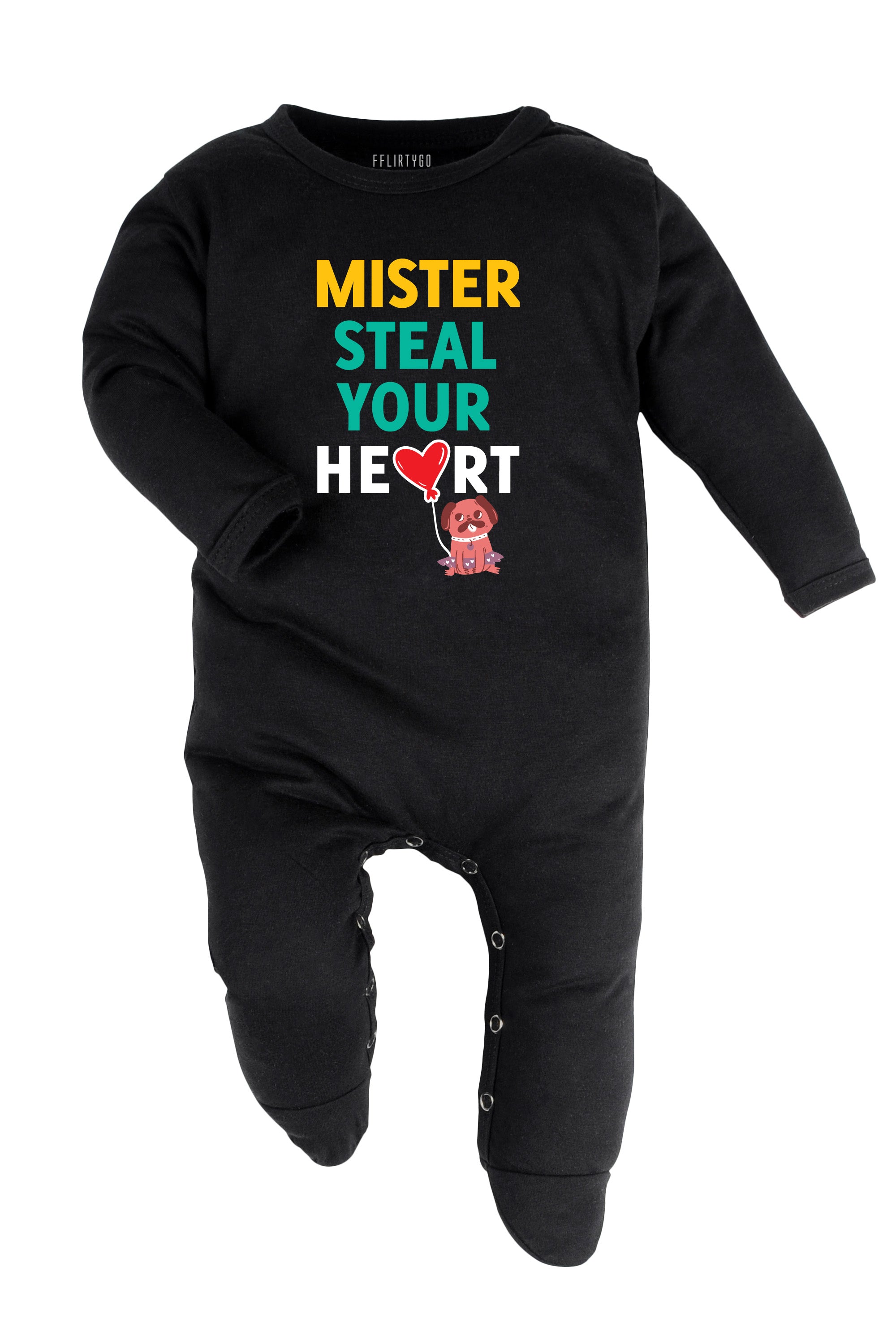 Mister Steal your heart Baby Romper | Onesies