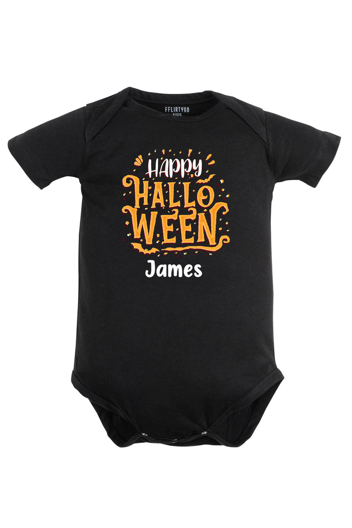 Happy Halloween Baby Romper | Onesies w/ Custom Name