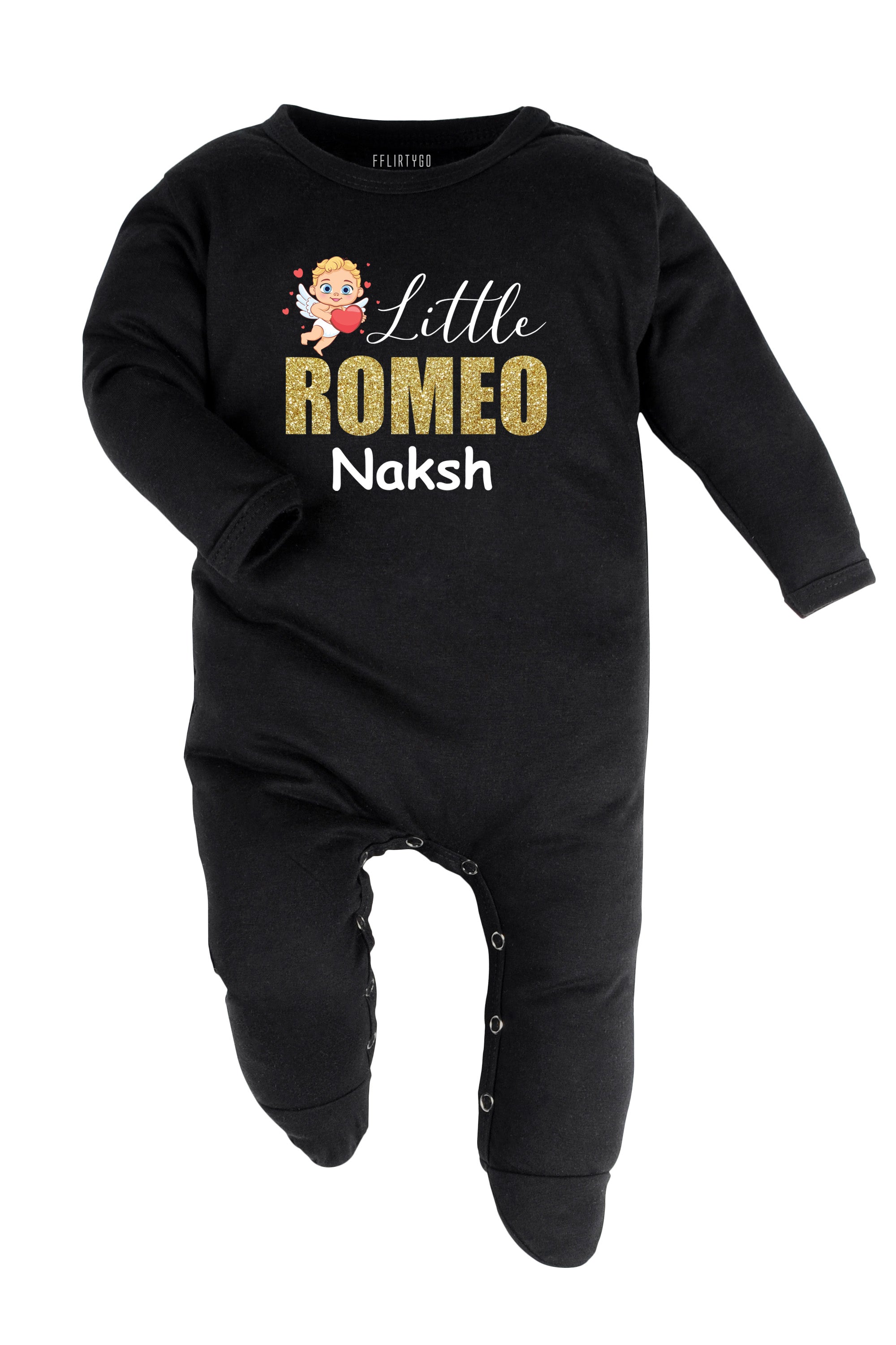 Little Romeo Baby Romper | Onesies w/ Custom Name