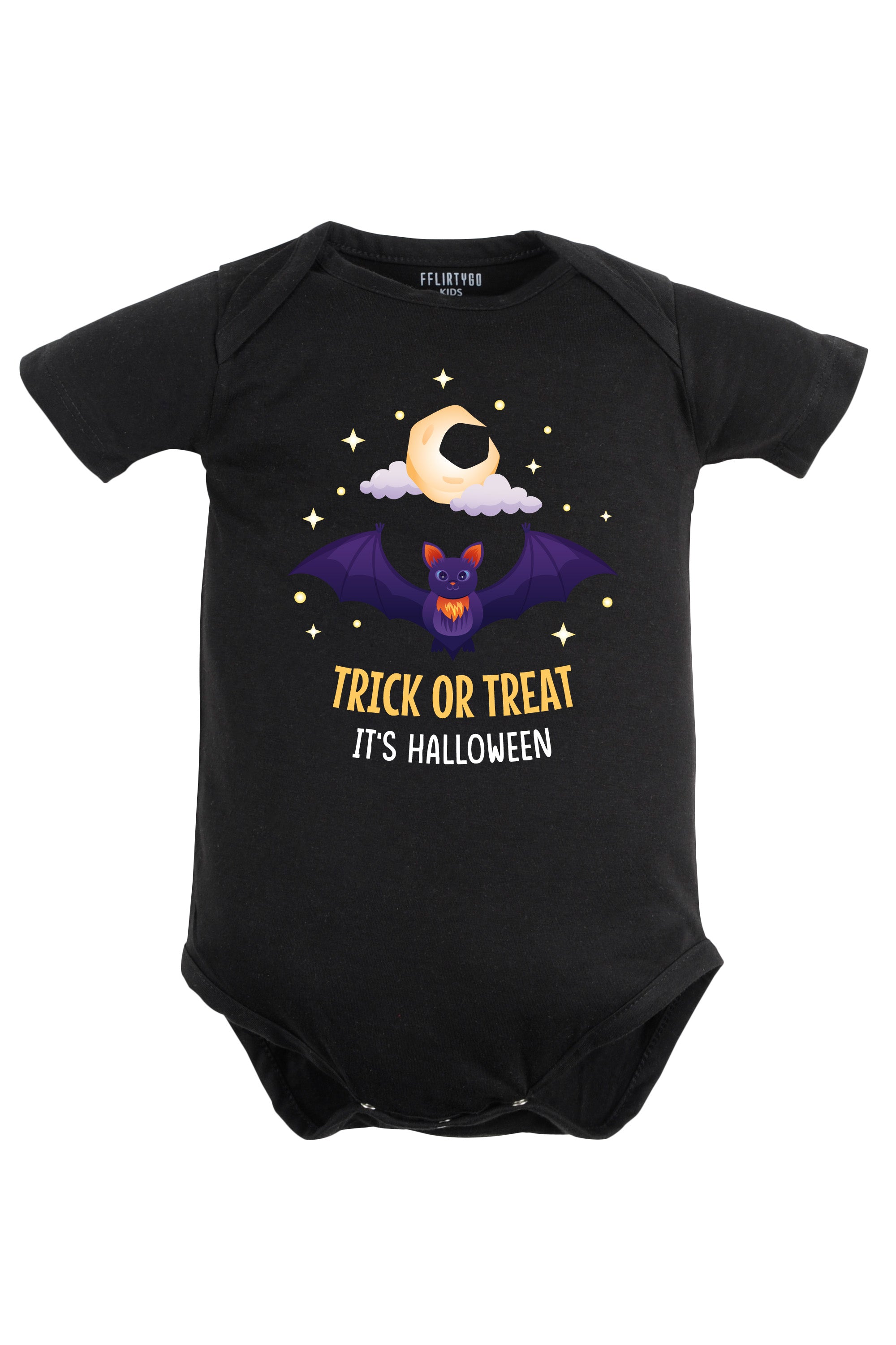 Trick Or Treat It's Halloween Baby Romper | Onesies