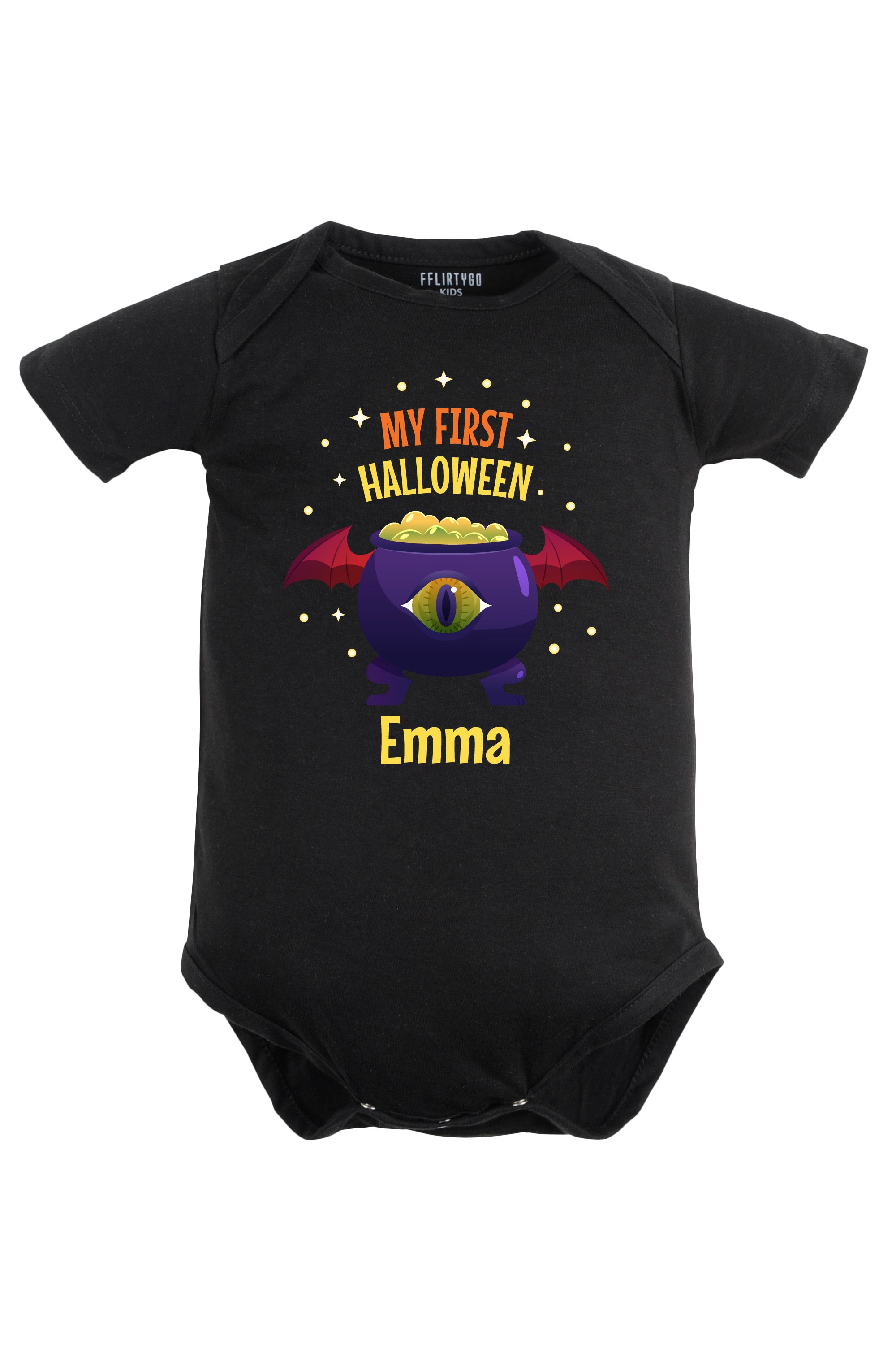 My First Halloween Baby Romper | Onesies w/ Custom Name