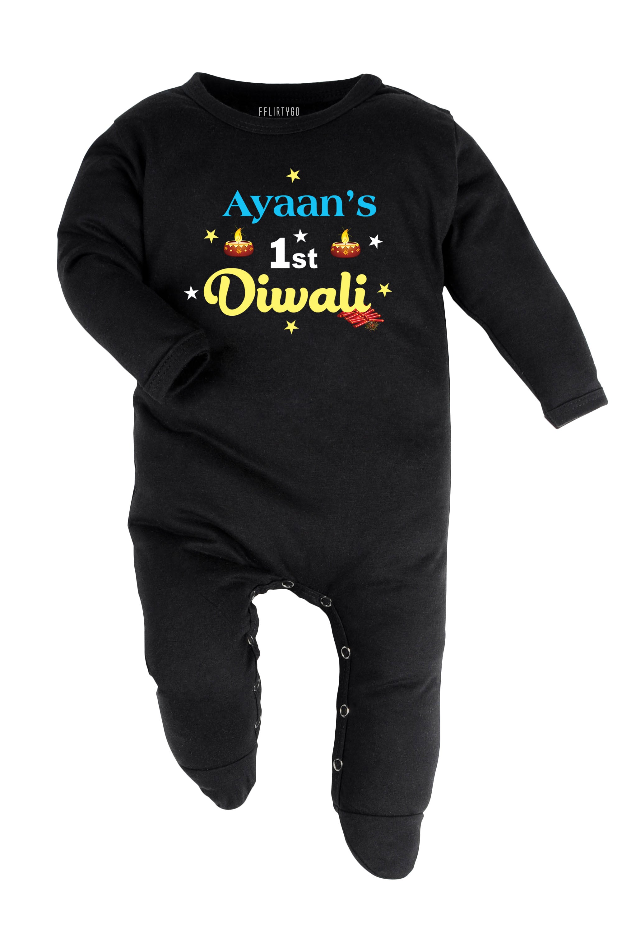 My 1st Diwali Baby Romper | Onesies w/ Custom Name