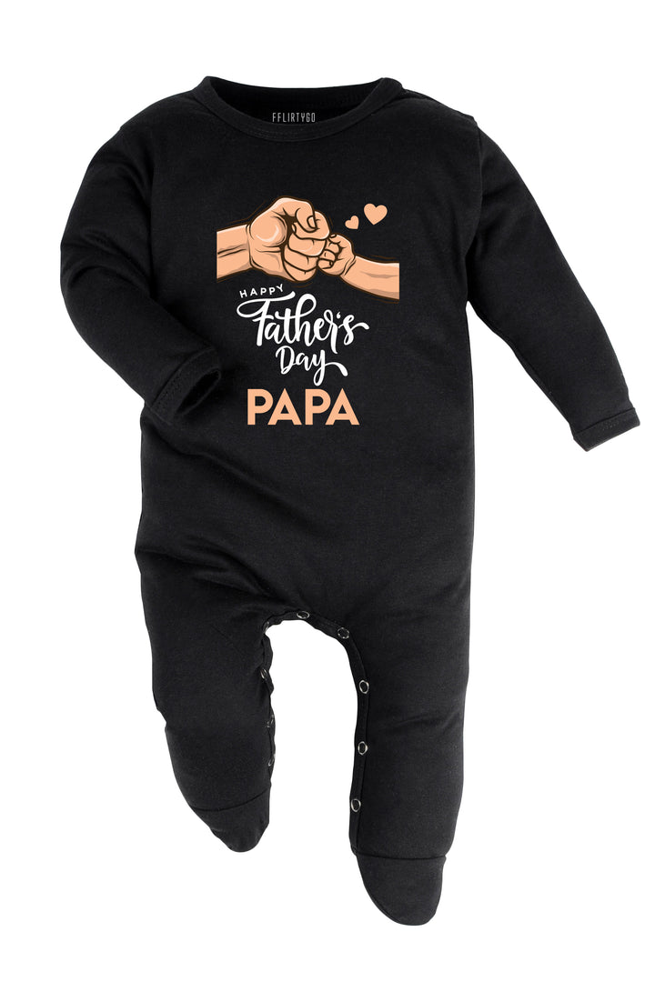 Happy Father's Day Papa Baby Romper | Onesies