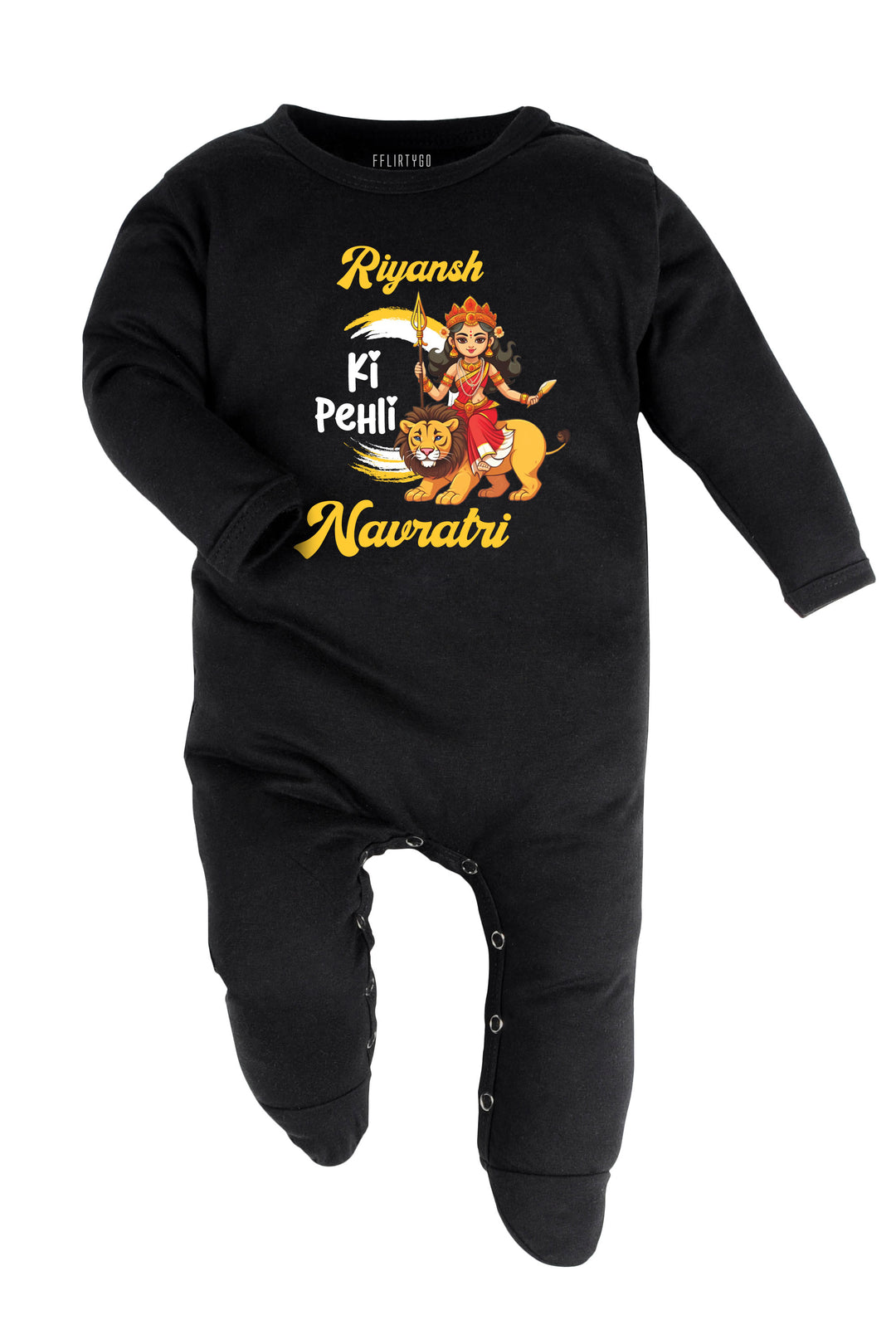 Meri Pehli Navratri Baby Romper | Onesies w/ Custom Name