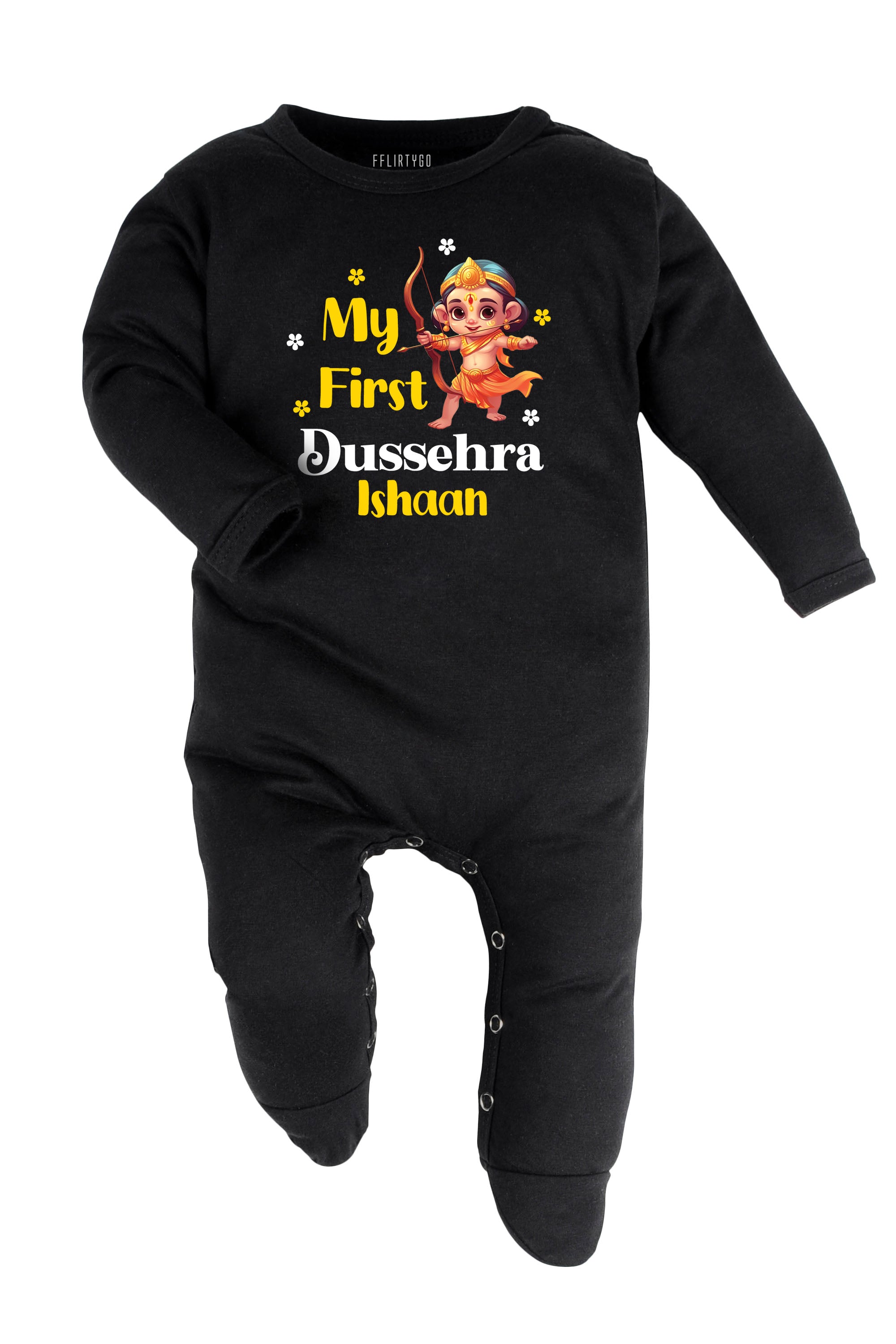 My First Dussehra Baby Romper | Onesies w/ Custom Name