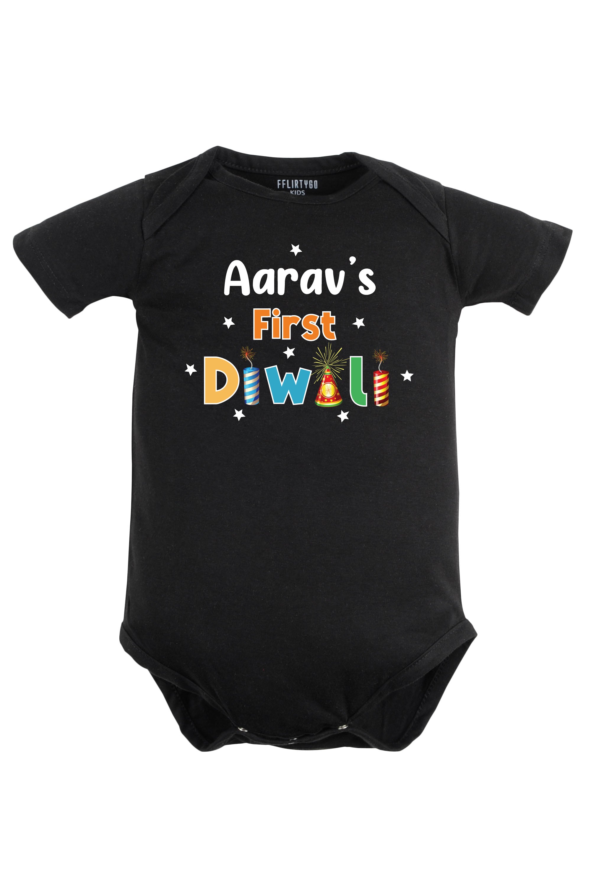 My First Diwali Baby Romper | Onesies w/ Custom Name