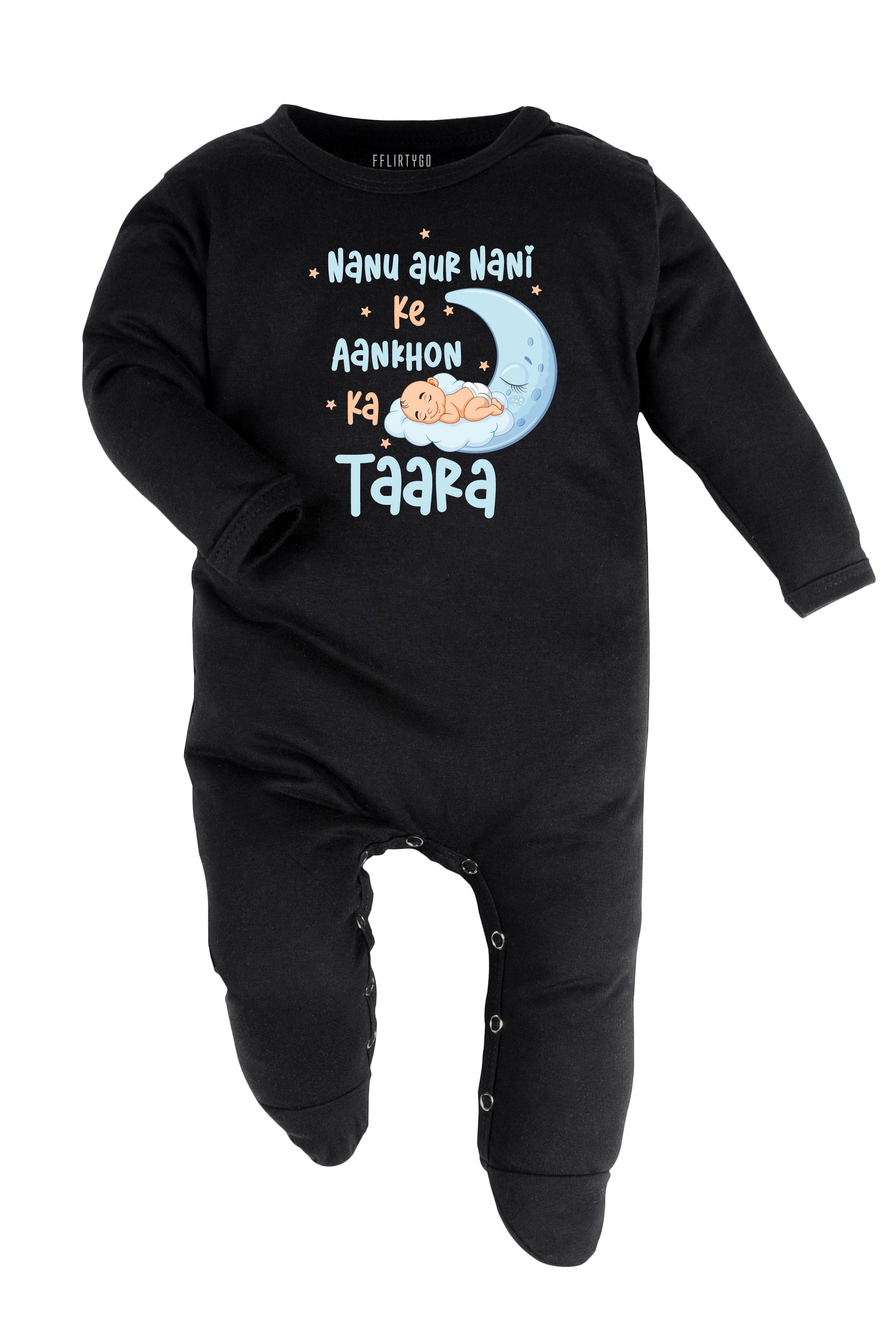 Nanu Aur Nani Ke Aankhon Ka Tara Baby Romper | Onesies