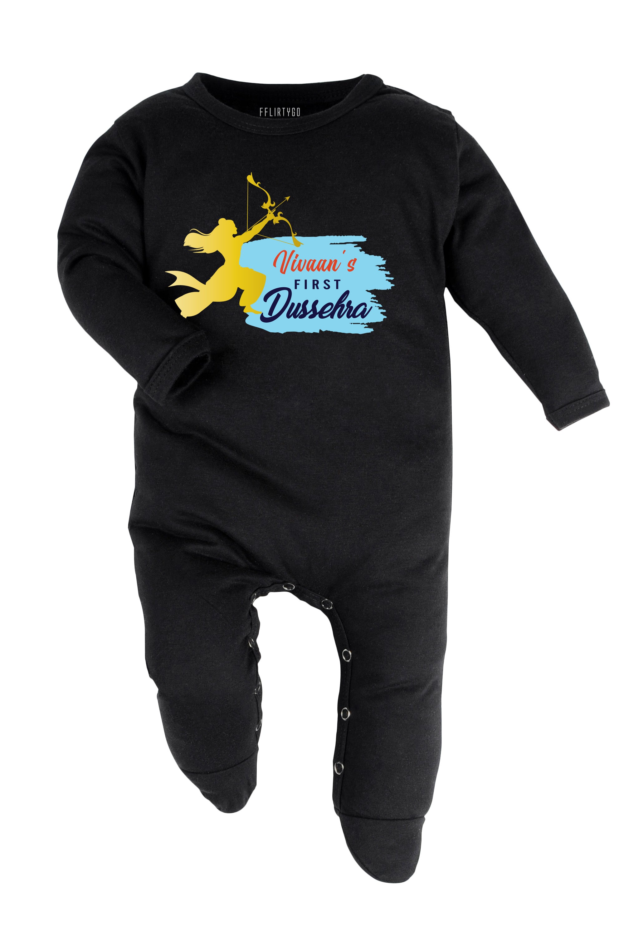 My First Dussehra Baby Romper | Onesies w/ Custom Name