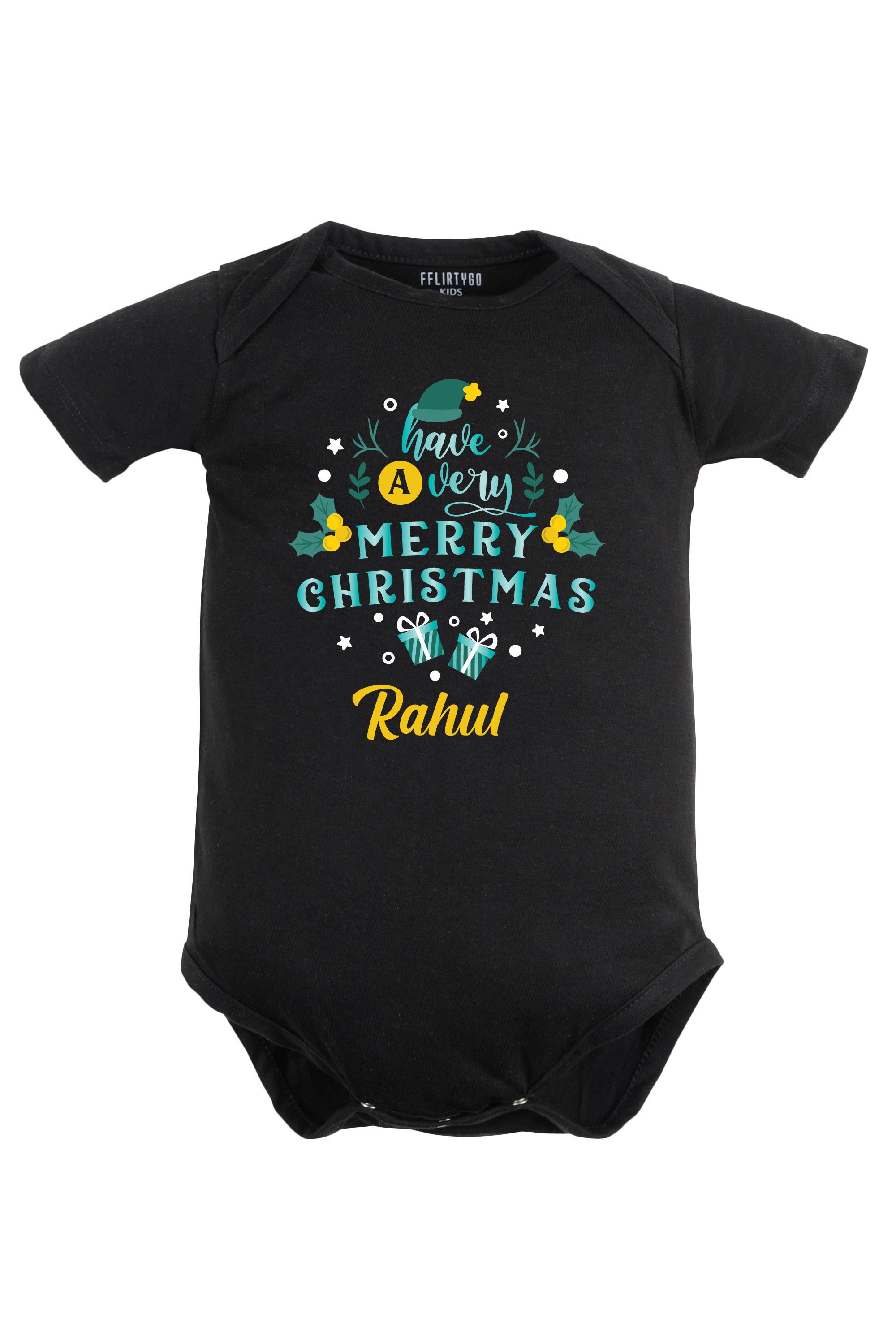 Have A Very Merry Christmas Baby Romper | Onesies w/ Custom Name