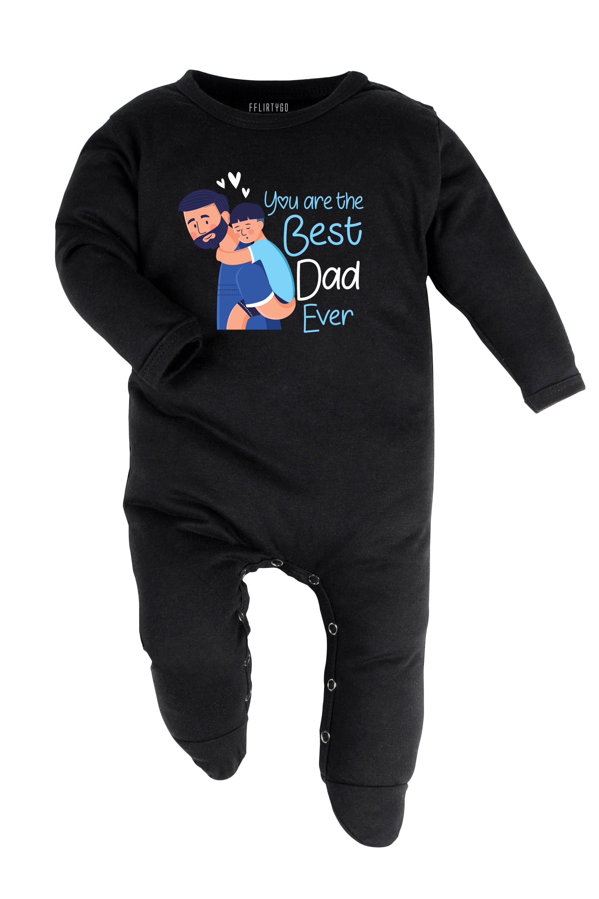 You Are the Best Dad Ever (Boy) Baby Romper | Onesies