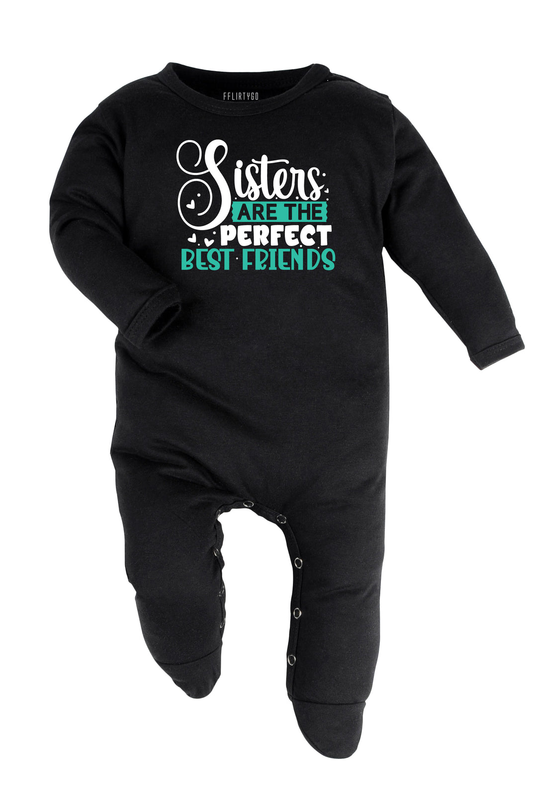 Sisters Are The Perfect Best Friends Baby Romper | Onesies