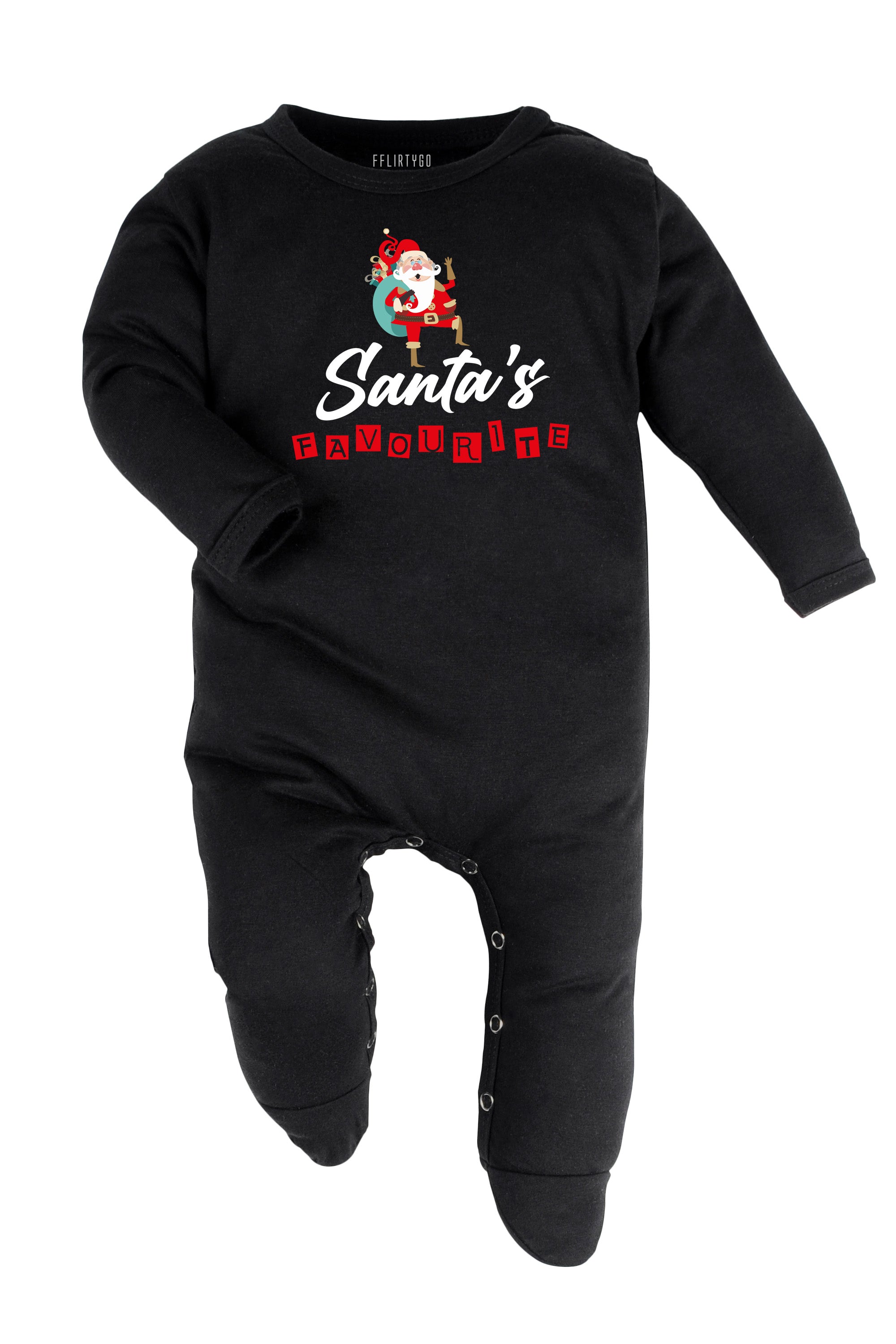 Santa's Favourite Baby Romper | Onesies