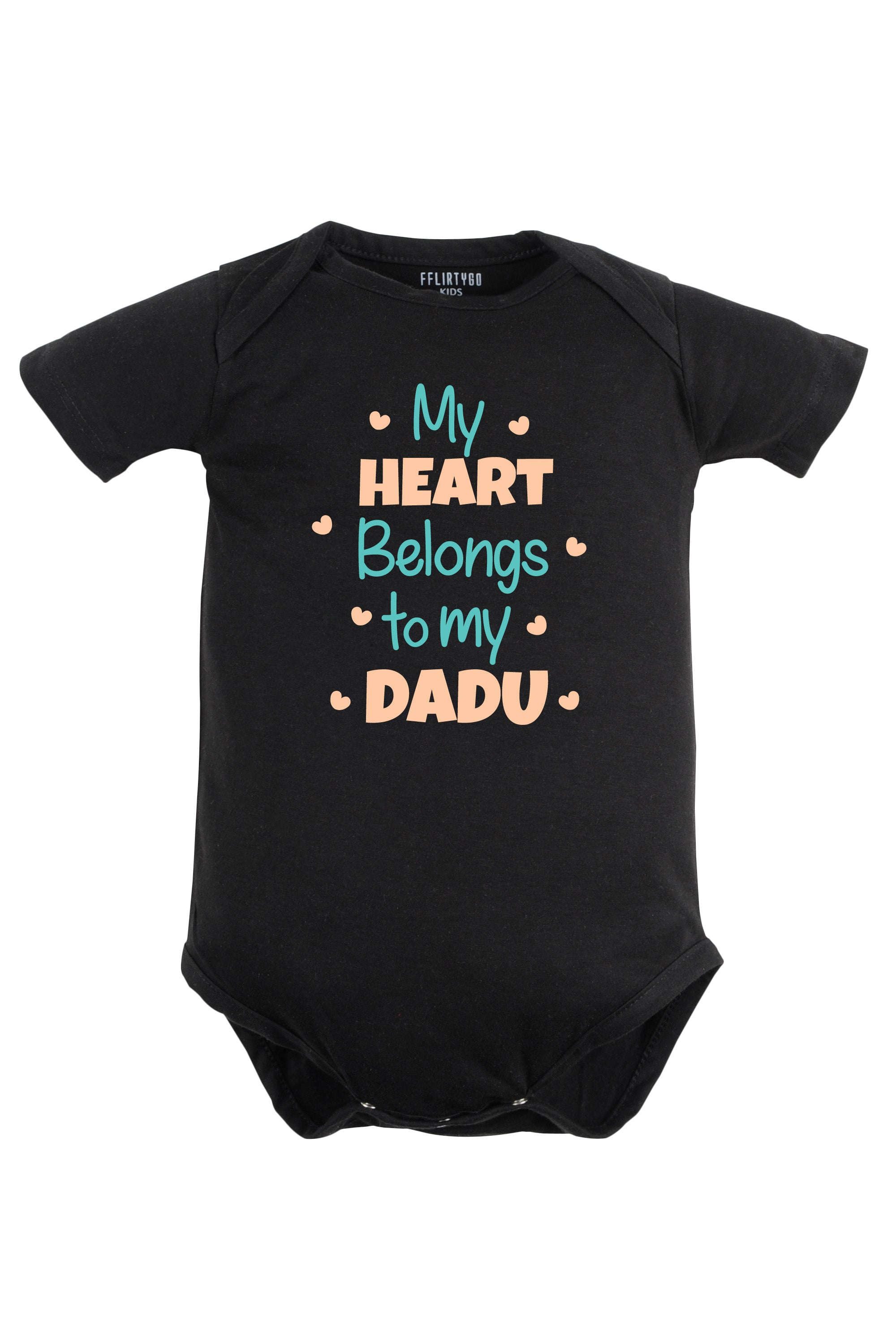 My Heart Belongs to My Dadu Baby Romper | Onesies