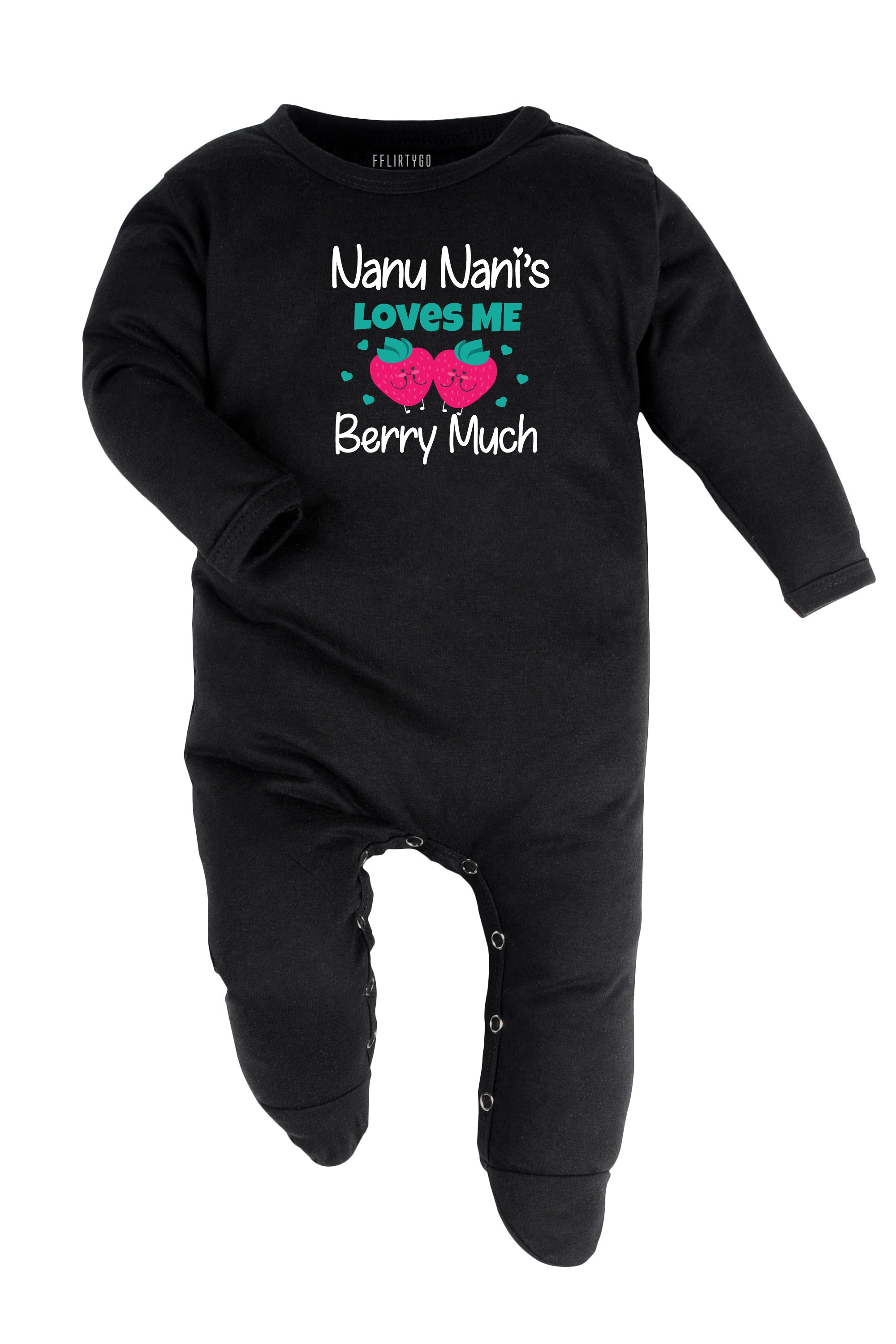 Nanu Nani Love Me Berry Much Baby Romper | Onesies