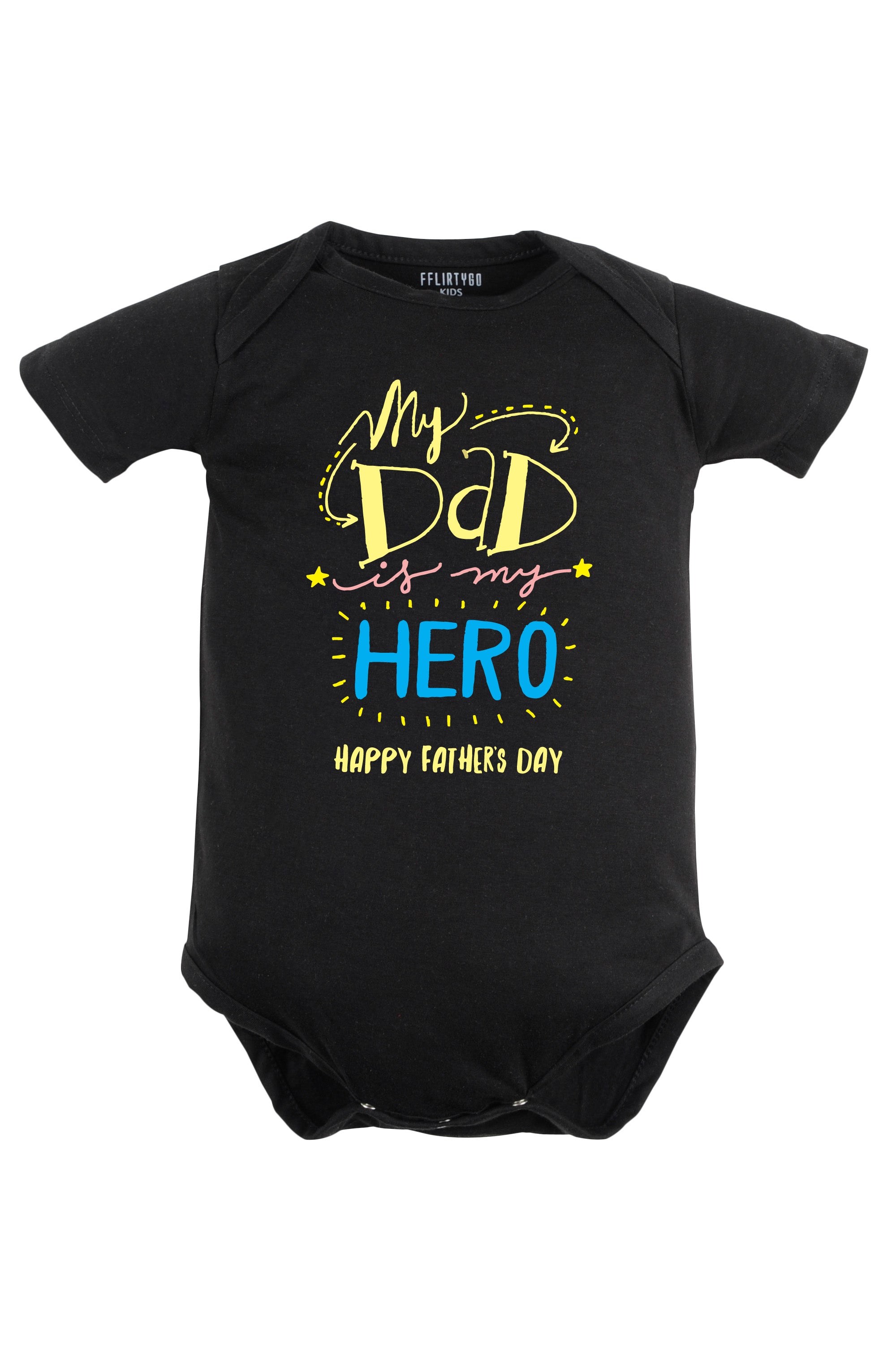 My Dad Is My Hero Baby Romper | Onesies