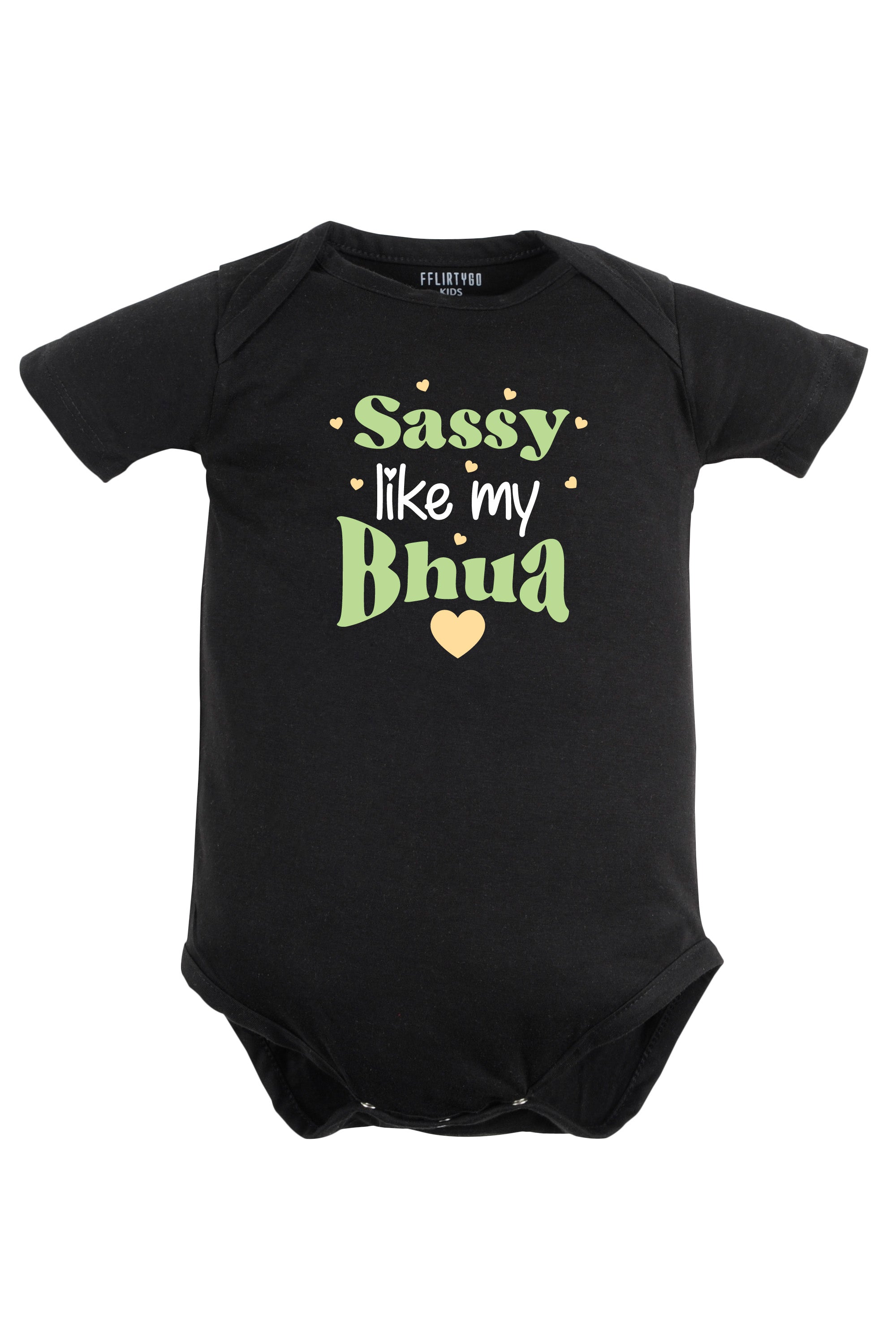 Sassy Like My Bhua Baby Romper | Onesies