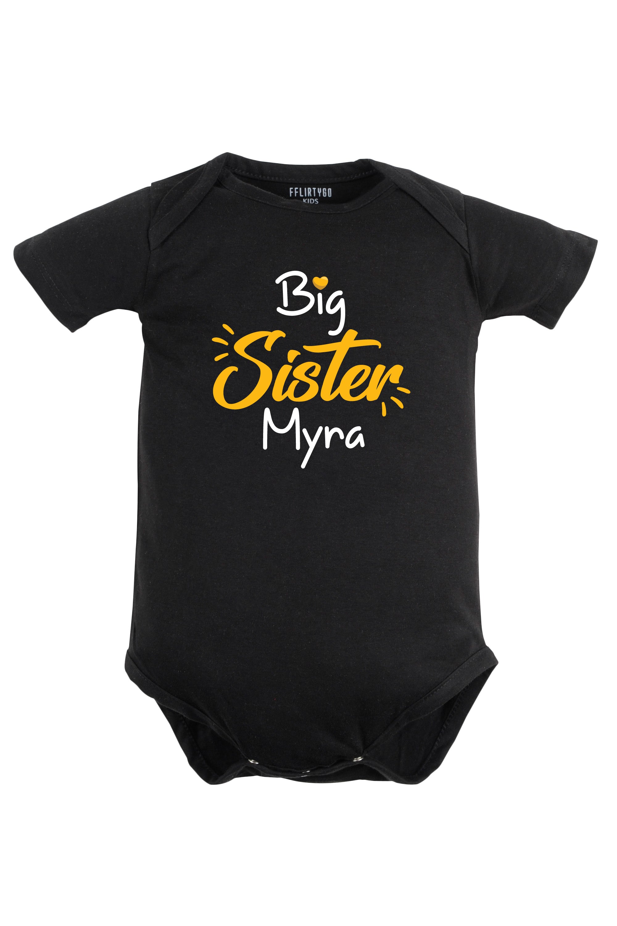 Big Sister Baby Romper | Onesies w/ Custom Name