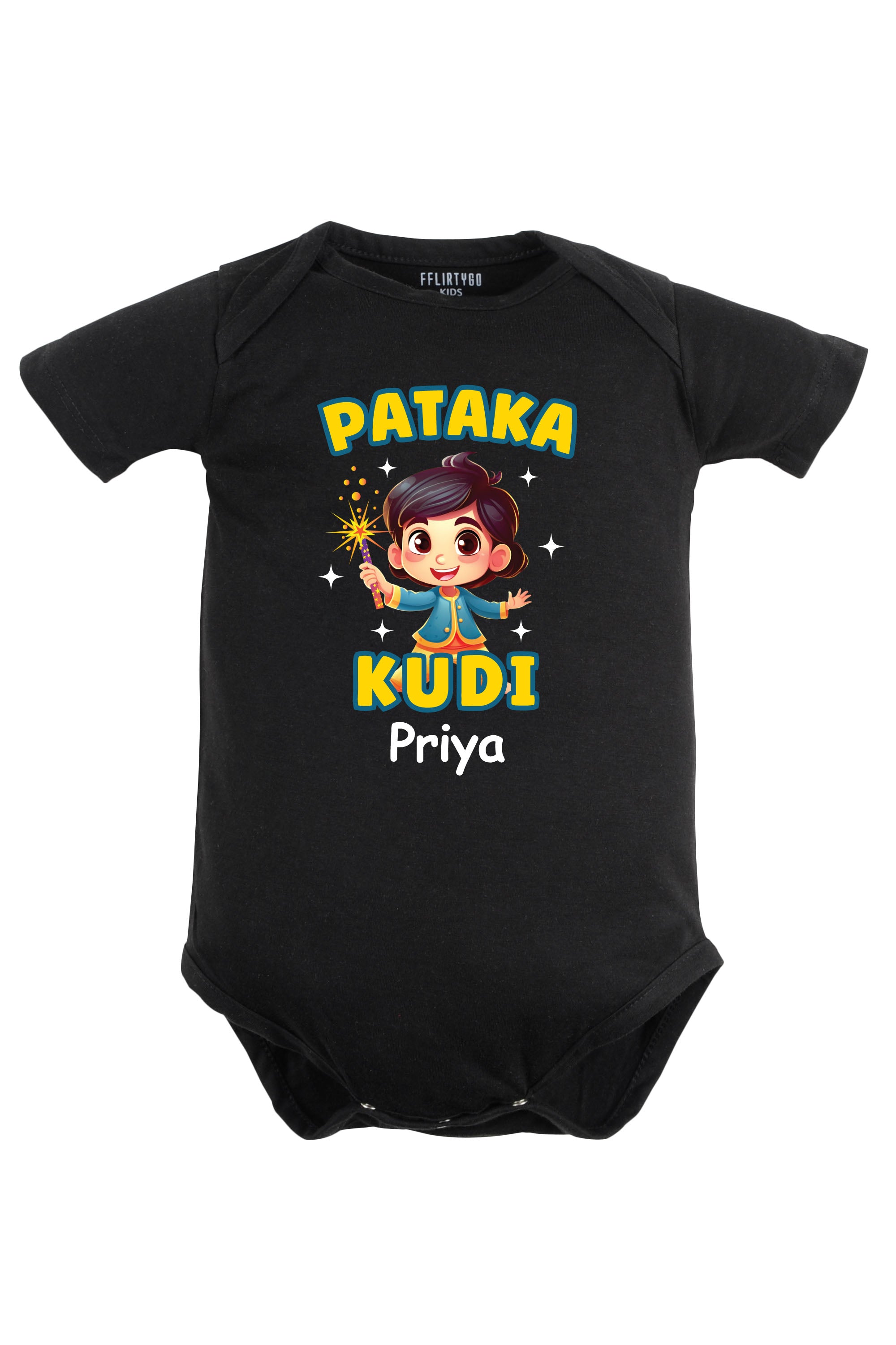 Pataka Kudi Baby Romper | Onesies w/ Custom Name