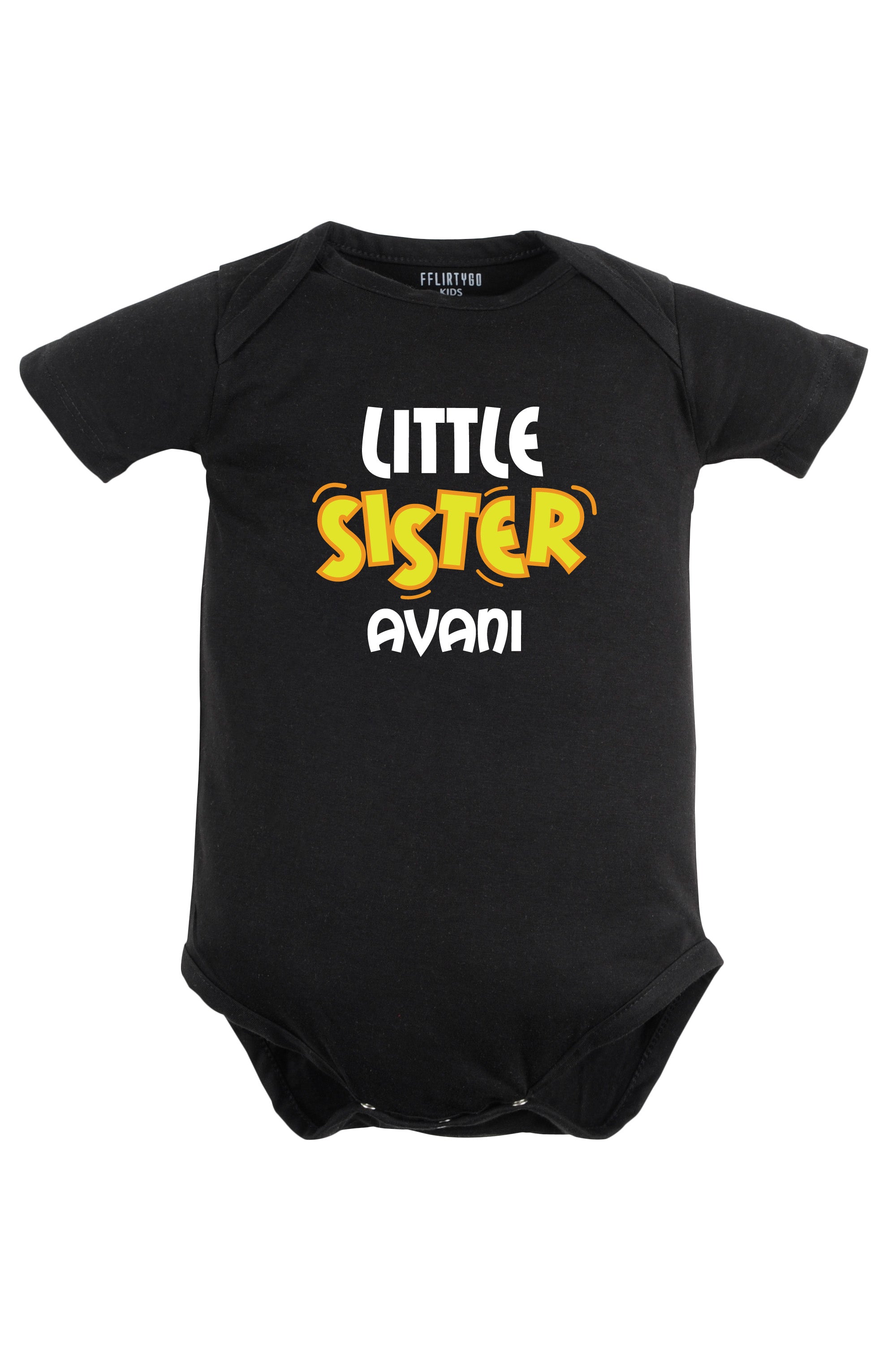 Little Sister Baby Romper | Onesies w/ Custom Name