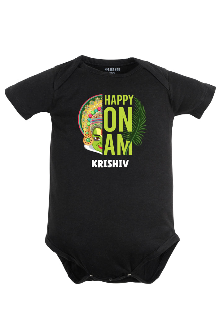 Happy Onam Baby Romper | Onesies w/ Custom Name