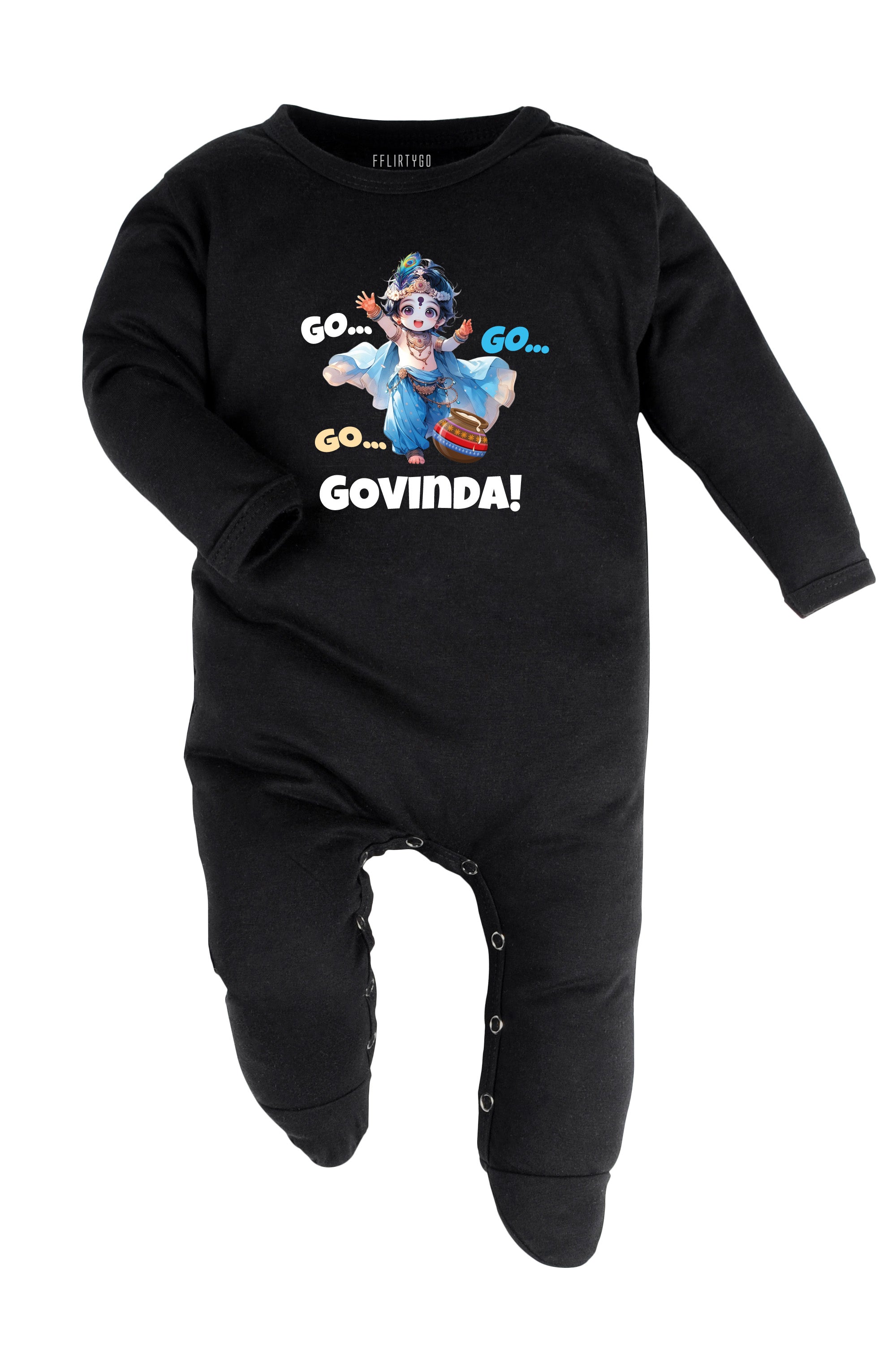 Go Go Go Govinda Baby Romper | Onesies