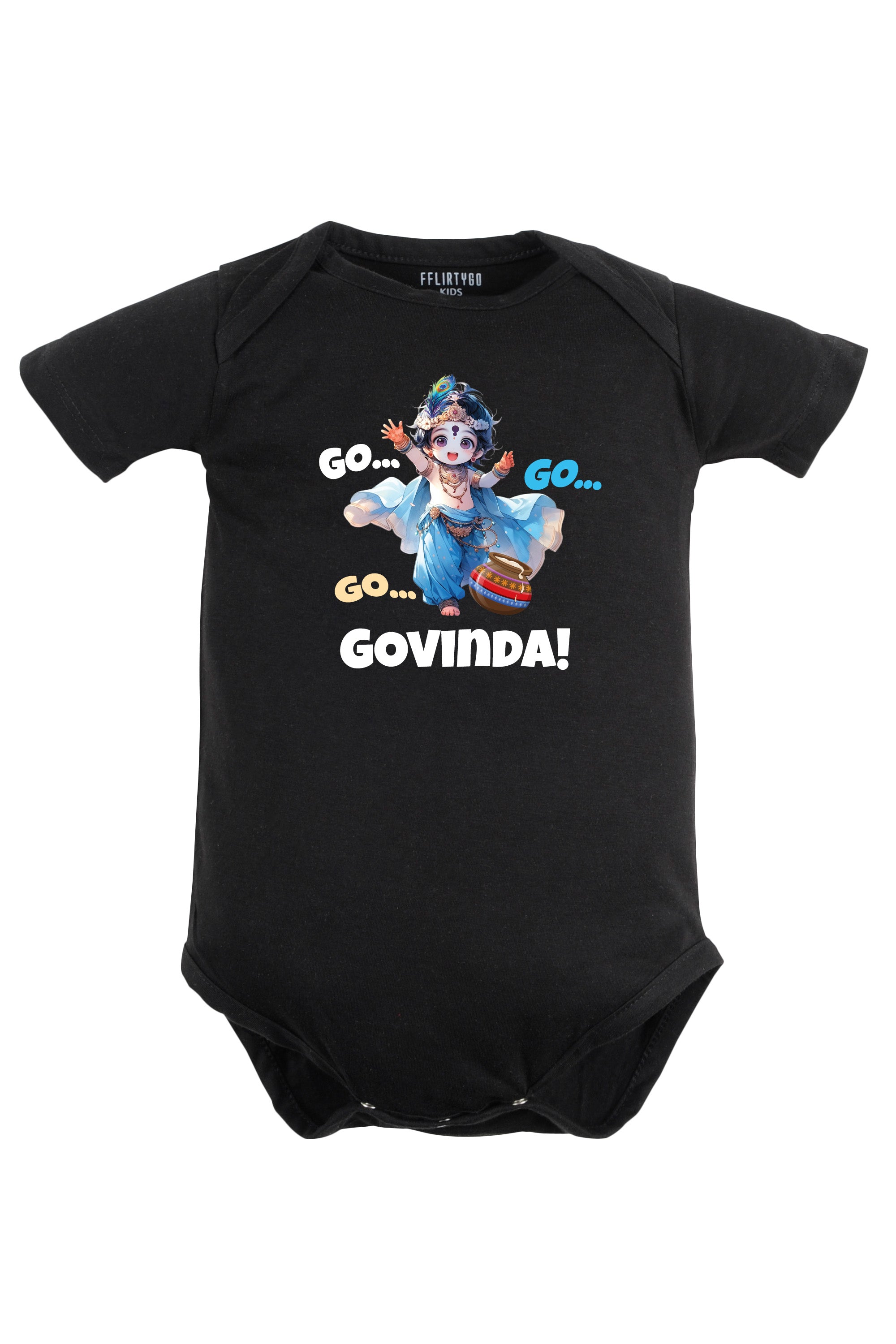 Go Go Go Govinda Baby Romper | Onesies