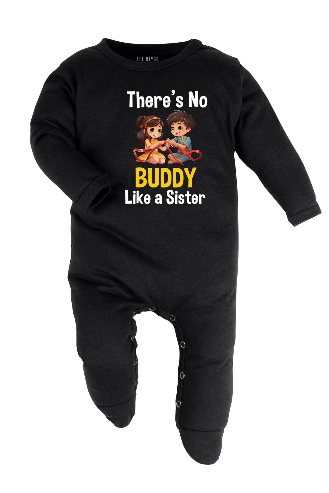 There's No Buddy Like a Sister Baby Romper | Onesies