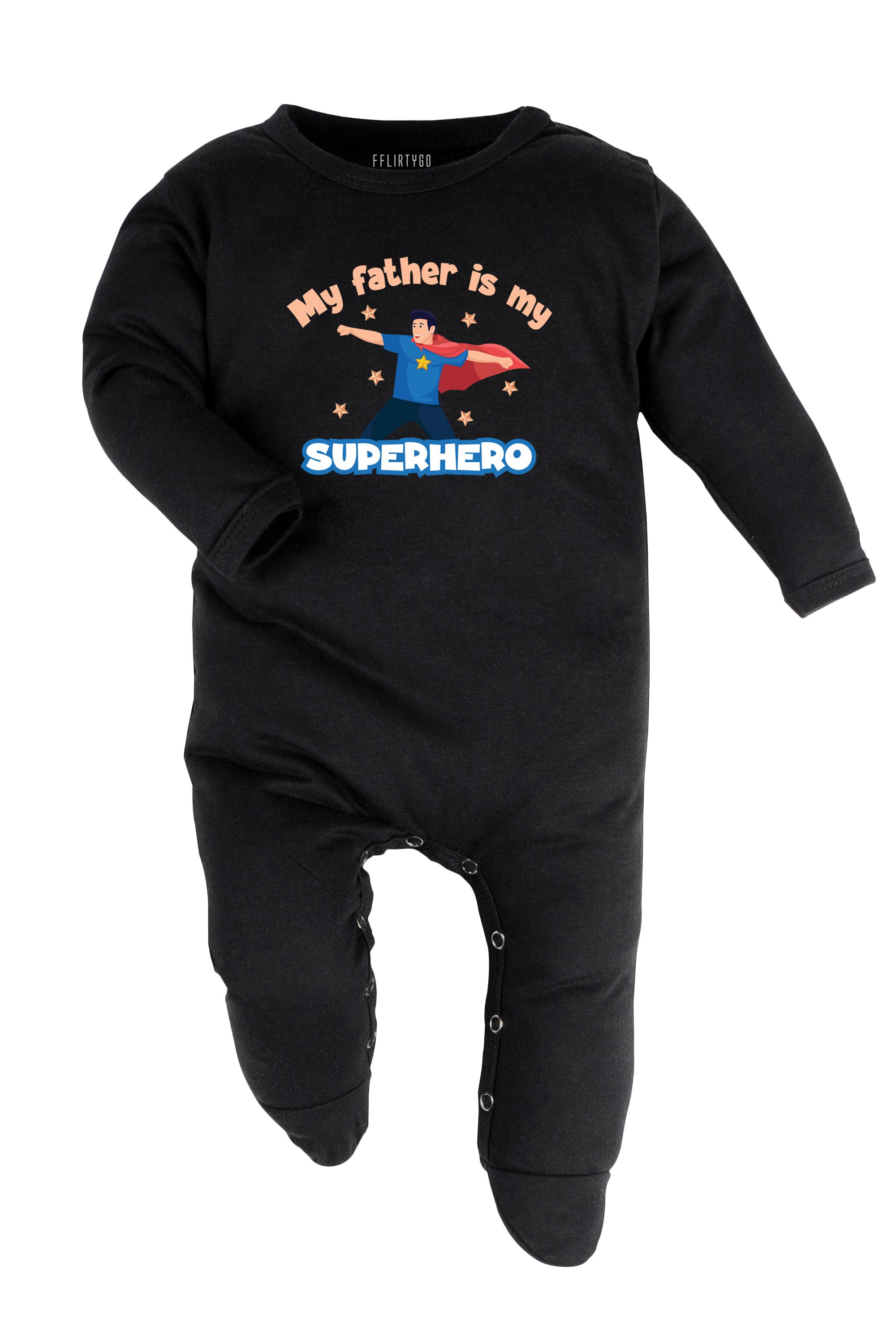 My Father Is My Superhero Baby Romper | Onesies